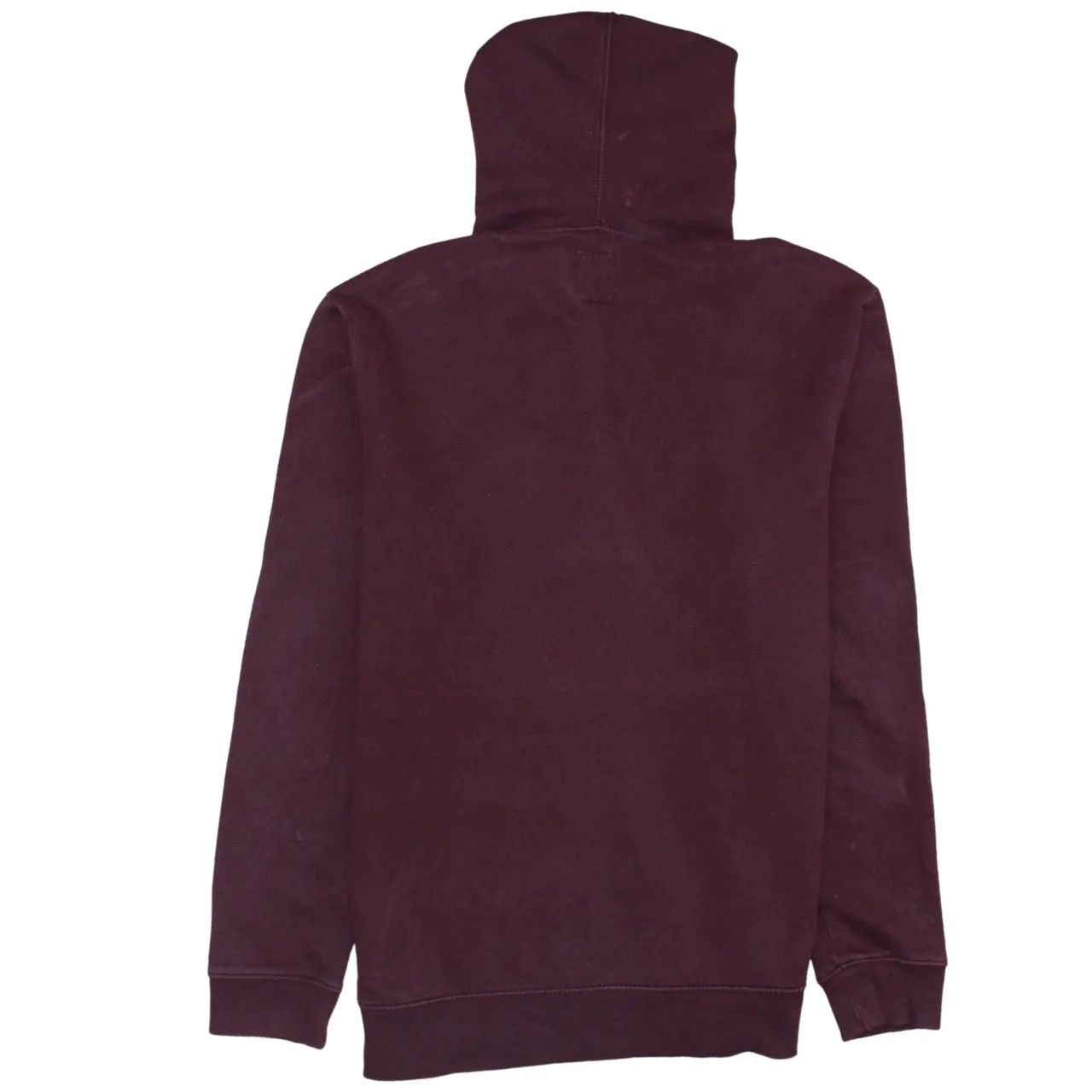 Gap Burgundy Red Hoodie Men's Medium Embroidered Logo Front Pocket Pullover Sweatshirt sold by Vintage Club product image thumbnail 2