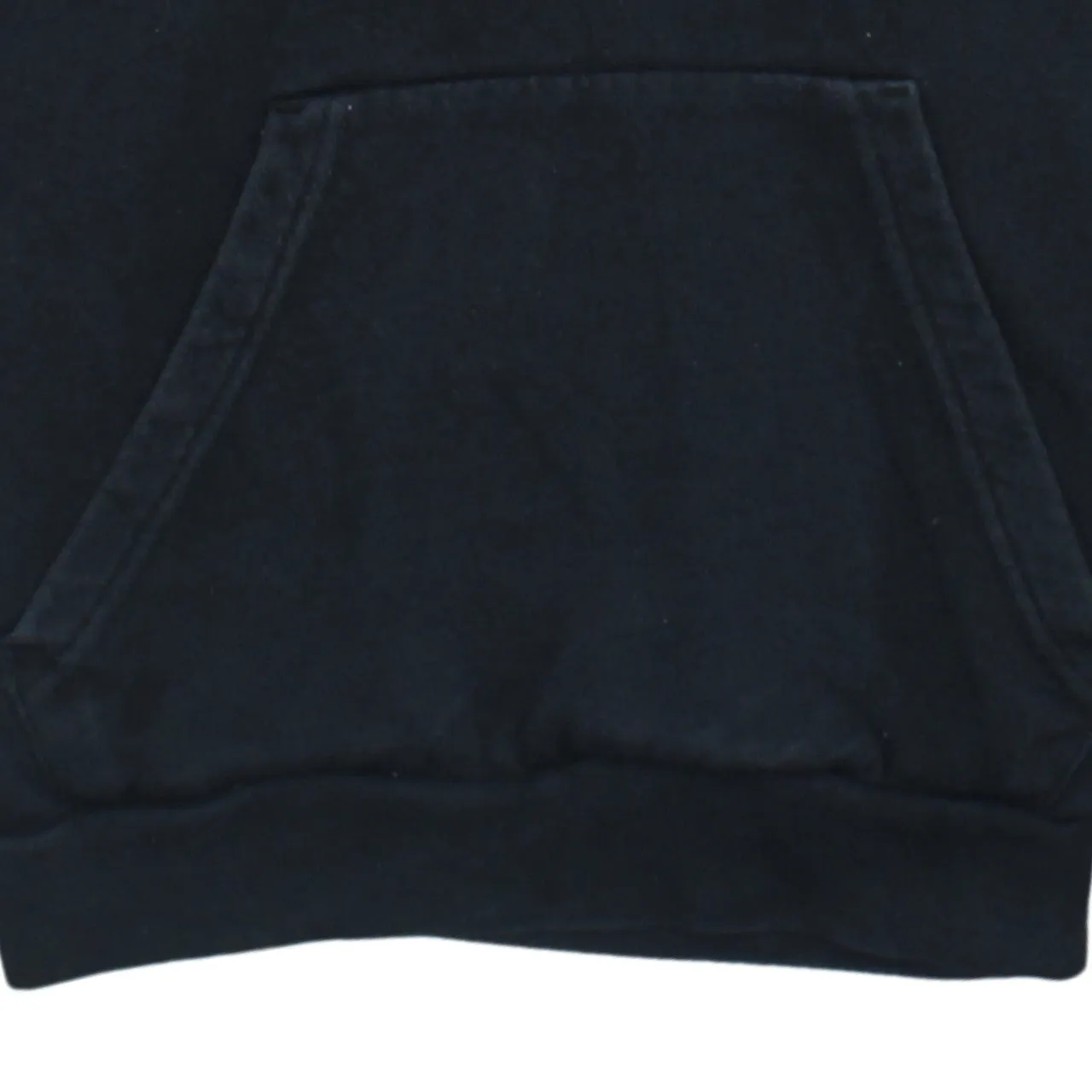 Adidas Black Hoodie Men's Small Embroidered Logo Three Stripe Sleeve Pullover Sweatshirt sold by Vintage Club product image thumbnail 4