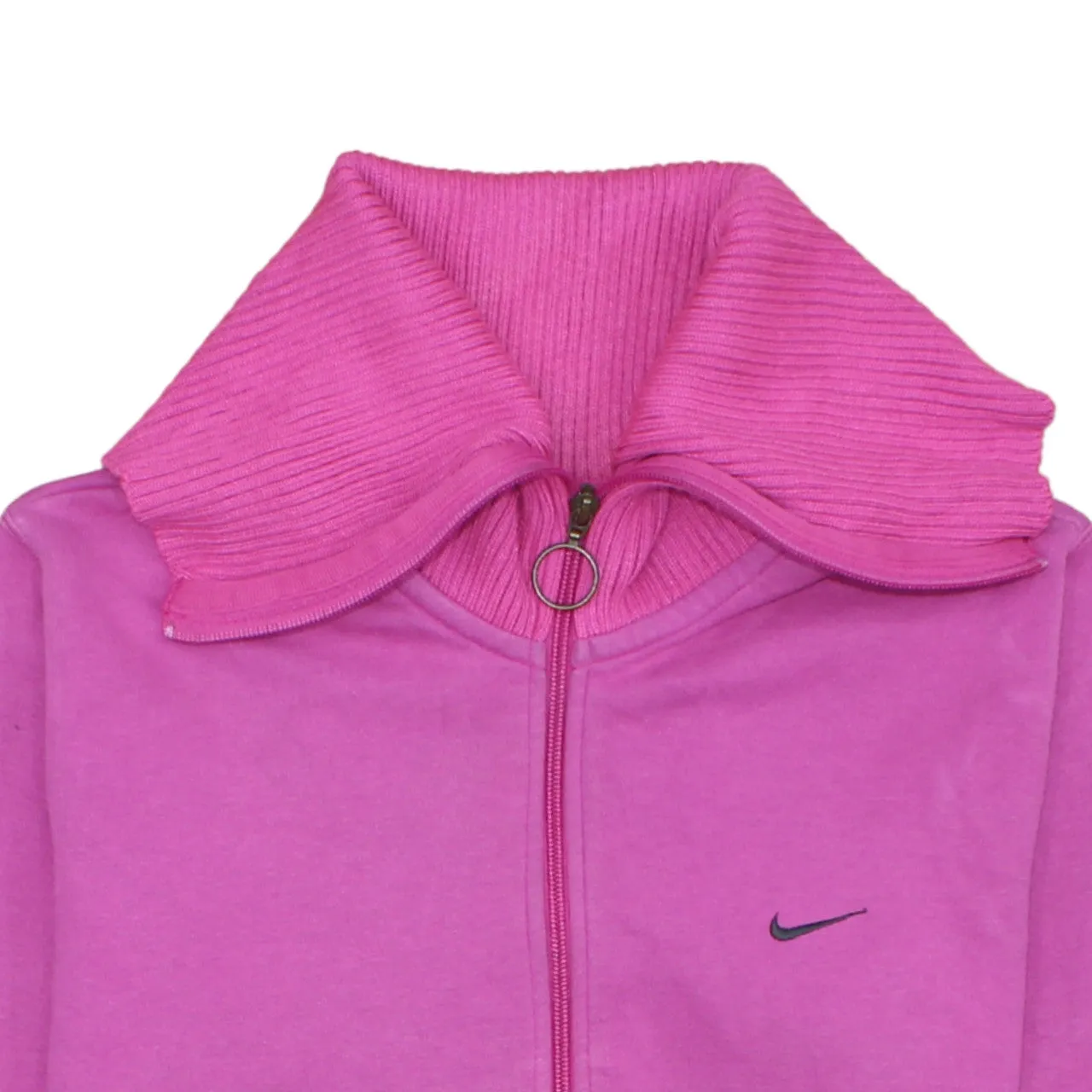 Nike Pink Quarter Zip Sweatshirt Men’s XLarge Embroidered Swoosh Funnel Collar Pullover Top sold by Vintage Club product image thumbnail 3