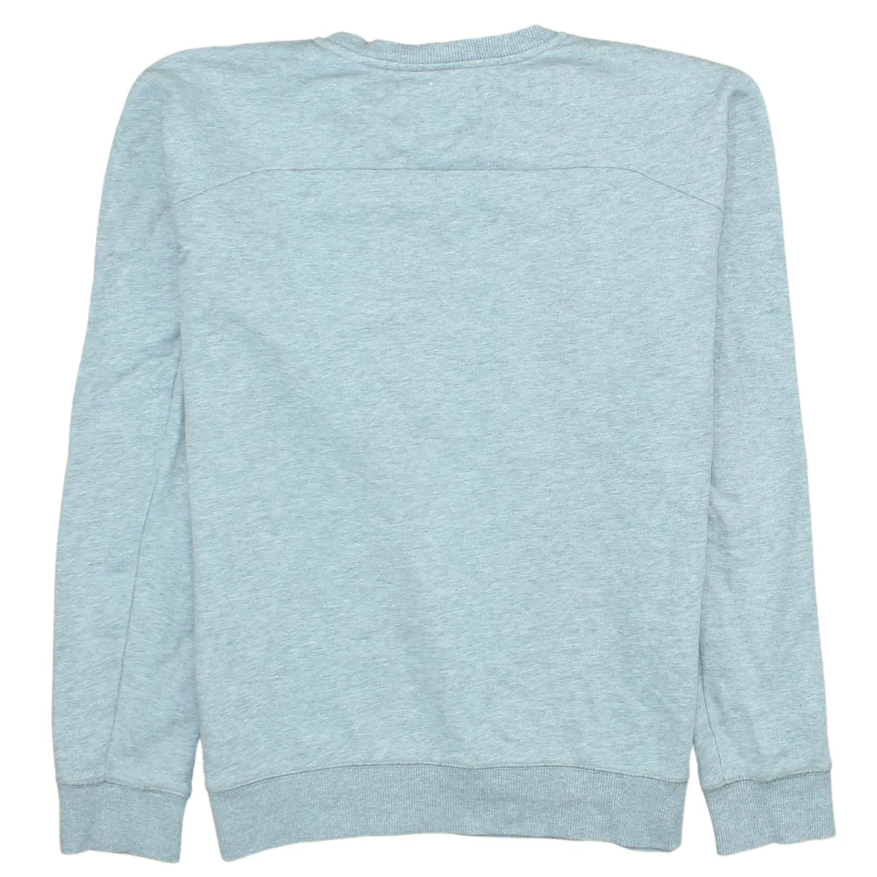 Calvin Klein Light Grey Sweatshirt Men's Medium Embossed Logo Crewneck Pullover Top sold by Vintage Club product image thumbnail 2