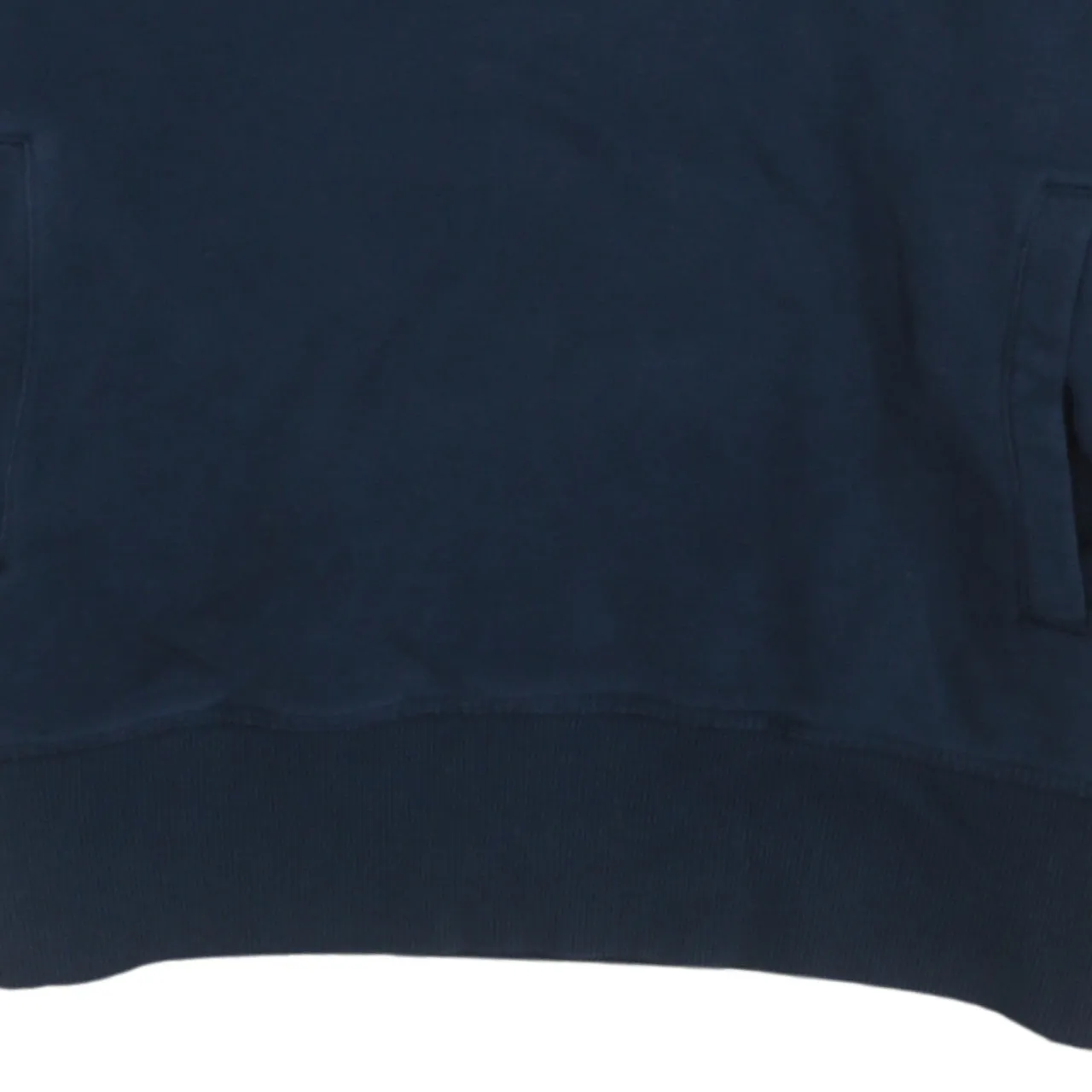 Ellesse Navy Blue Hoodie Women’s Large Quarter Zip Big Printed Logo Front Pocket Sweatshirt sold by Vintage Club product image thumbnail 4