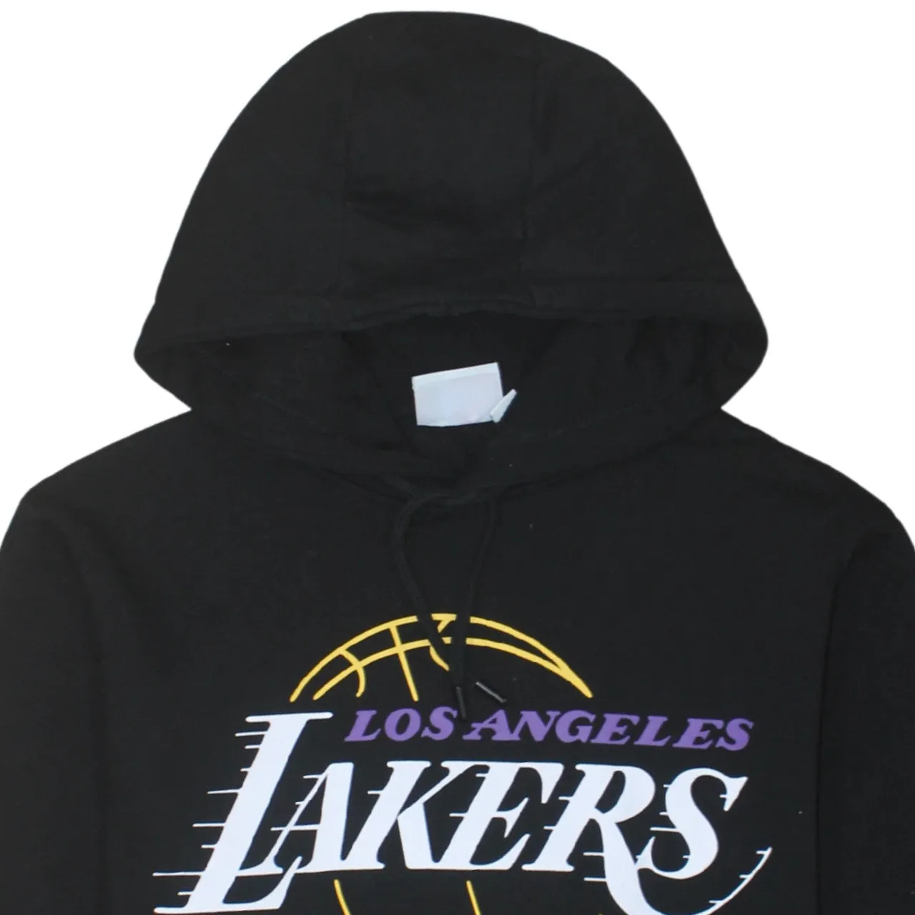NBA Black Hoodie Women’s Medium Los Angeles Lakers LeBron James 6 Printed Pullover Sweatshirt sold by Vintage Club product image thumbnail 3