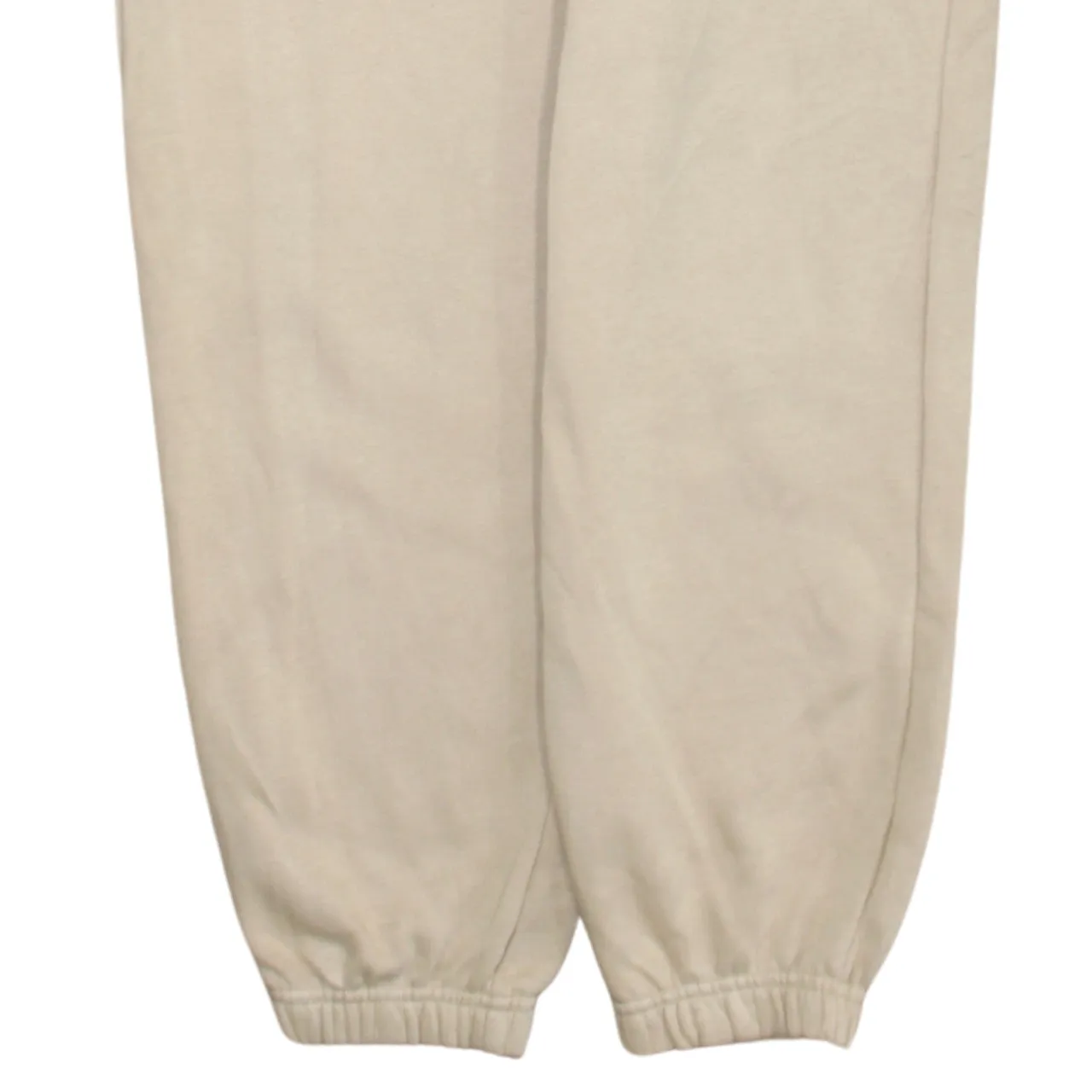 Nike Beige Cream Joggers Men’s XSmall Embroidered Swoosh Elastic Cuffs Fleece Sweatpants sold by Vintage Club product image thumbnail 4