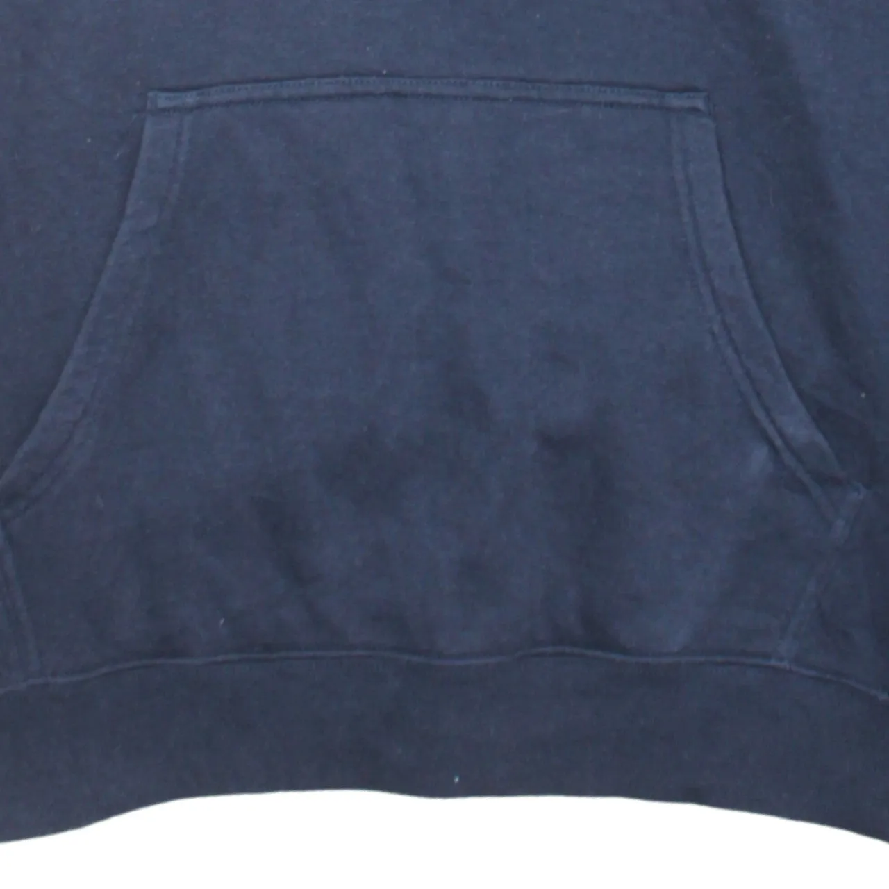 Champion Navy Blue Hoodie Women’s XLarge Embroidered Script Logo Front Pocket Pullover Sweatshirt sold by Vintage Club product image thumbnail 4