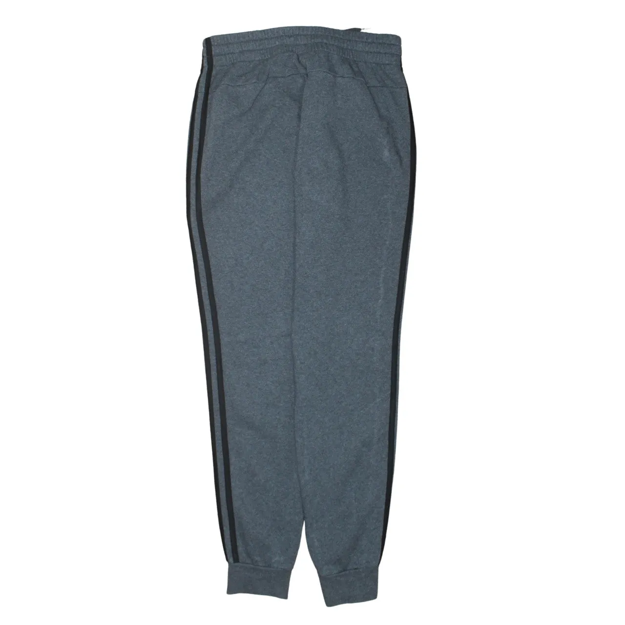 Adidas Dark Grey Joggers Women’s Small Printed Logo Side Stripes Cuffed Sweatpants sold by Vintage Club product image thumbnail 2