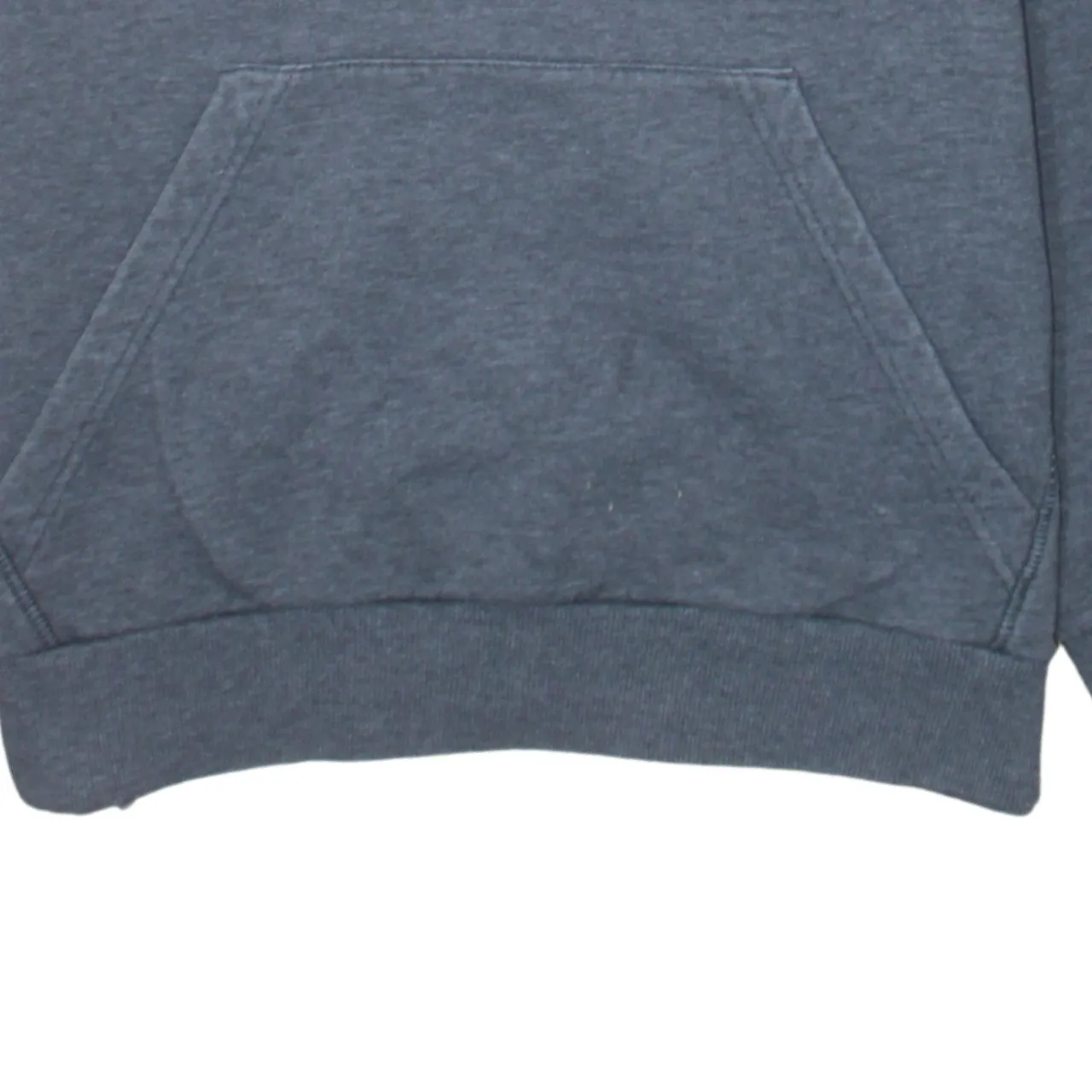 Adidas Dark Grey Hoodie Men's Small Embroidered Logo Three Stripe Sleeves Pullover Sweatshirt sold by Vintage Club product image thumbnail 4