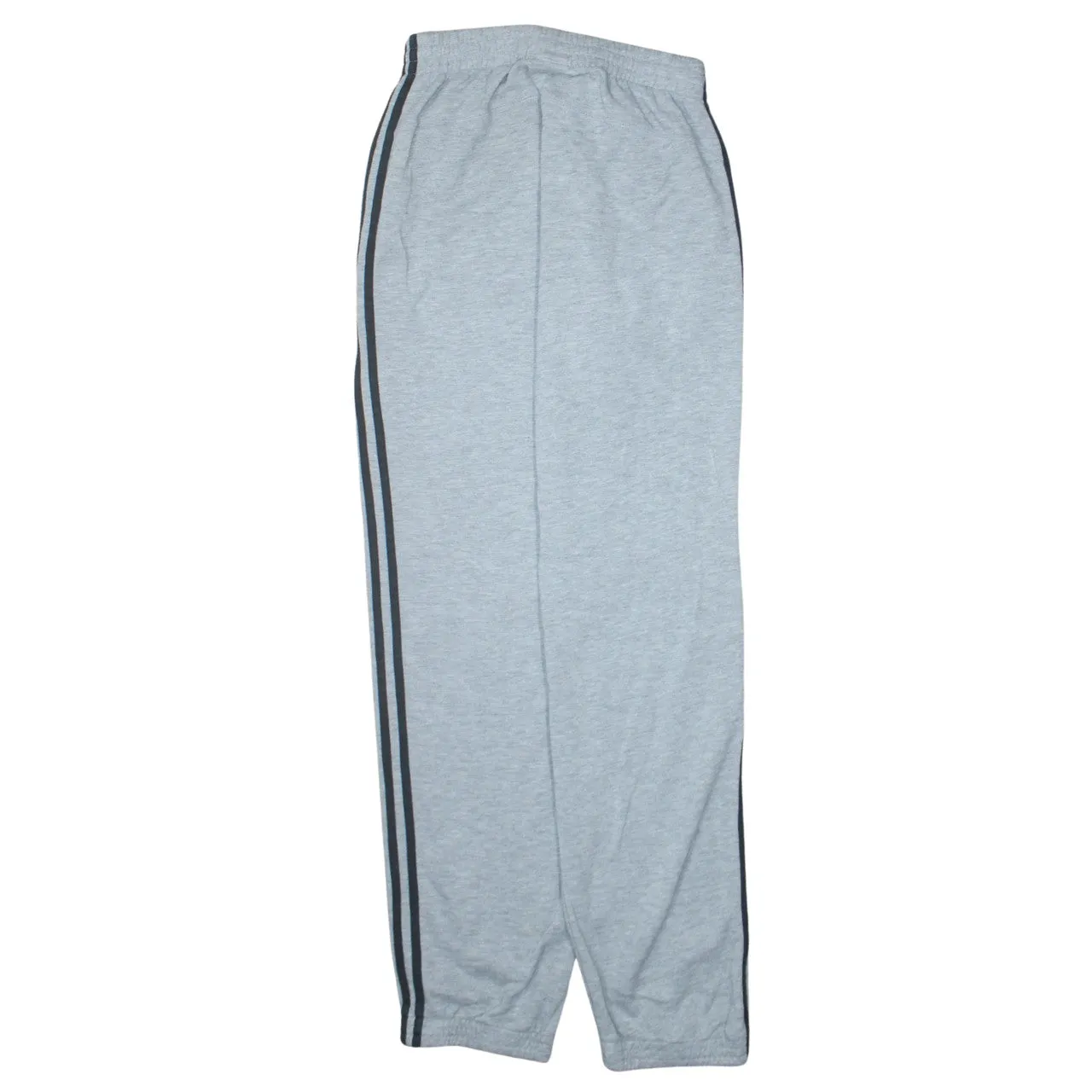 Adidas Light Grey Joggers Men's Small Three Stripe Logo Elastic Waist Track Pants sold by Vintage Club product image thumbnail 2