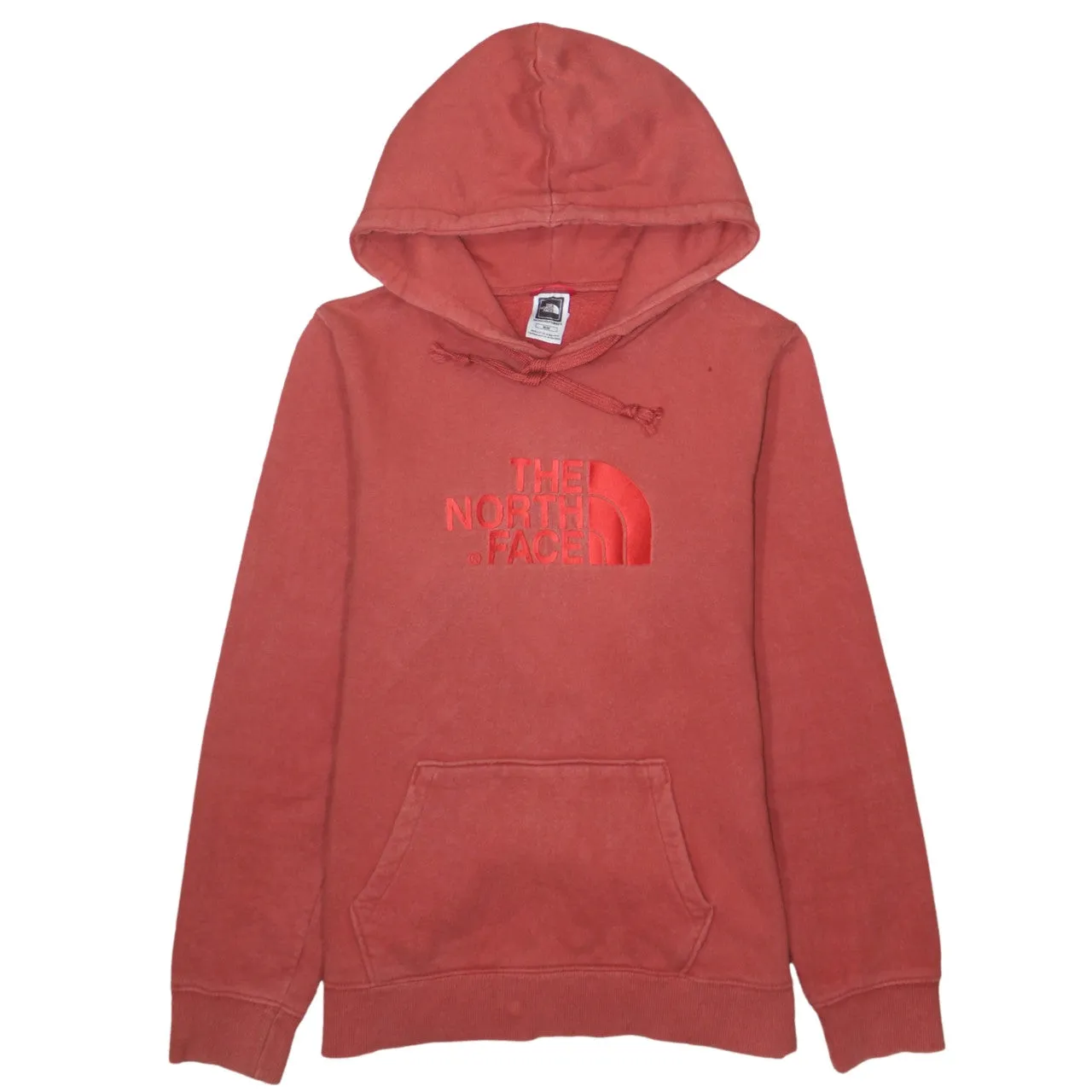 The North Face Burgundy Red Hoodie Women’s Medium Embroidered Logo Front Pocket Pullover Sweatshirt sold by Vintage Club