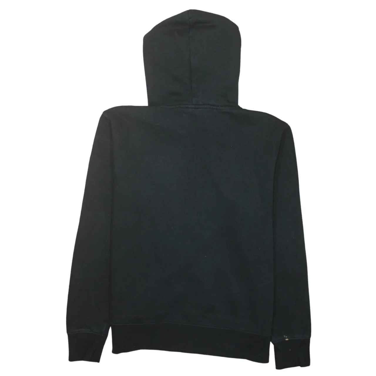 Fila Black Hoodie Men's Medium Printed Logo Drawstring Hood Pullover Sweatshirt sold by Vintage Club product image thumbnail 2