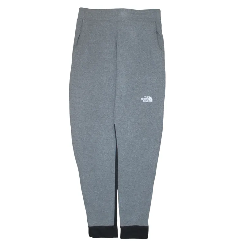 The North Face Grey Joggers Men’s Medium Embroidered Logo Zip Pocket Colour Block Sweatpants made by The North Face
