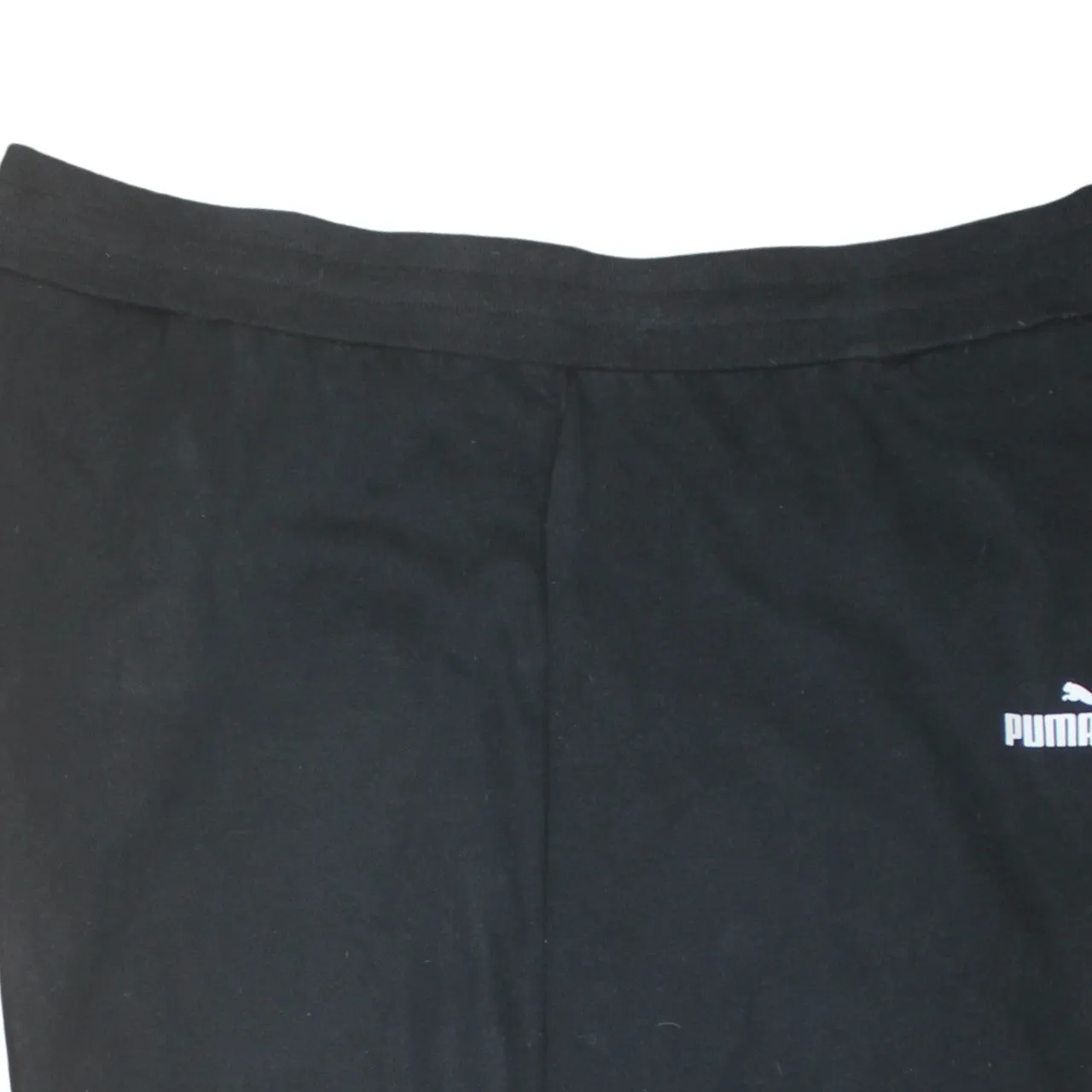 Puma Black Joggers Women’s XXXLarge Printed Logo Elastic Cuffs Casual Sweatpants sold by Vintage Club product image thumbnail 3
