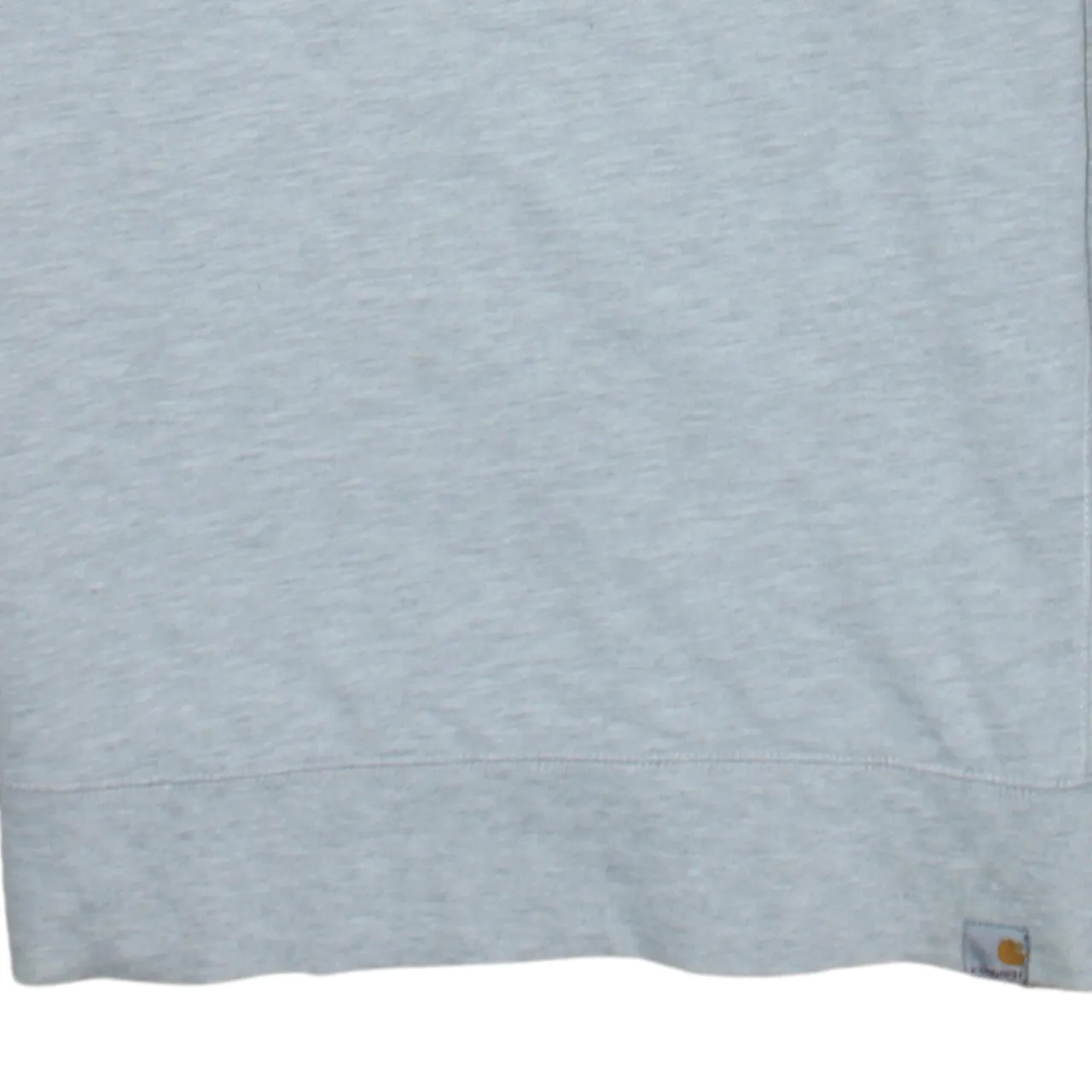Carhartt Light Grey Sweatshirt Women’s Medium Small Logo Patch Crewneck Pullover Jumper sold by Vintage Club product image thumbnail 4