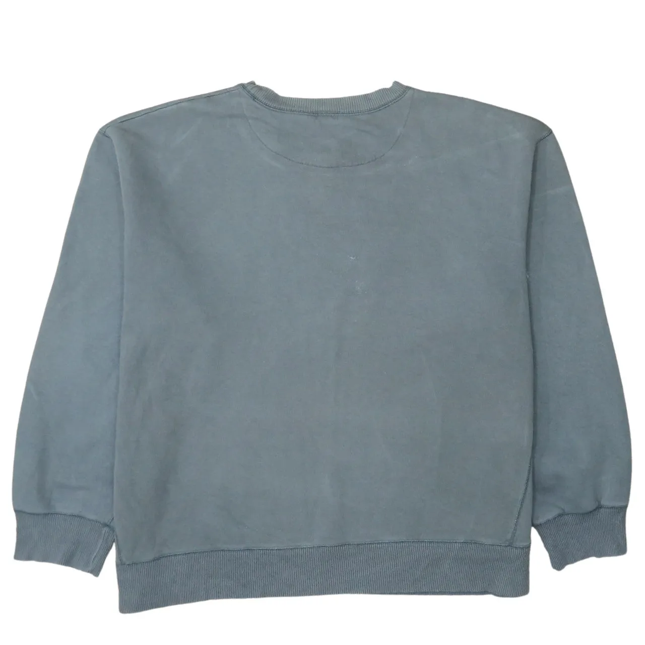 Nike Faded Grey Sweatshirt Men’s XXLarge Small Embroidered Swoosh Crewneck Pullover sold by Vintage Club product image thumbnail 2