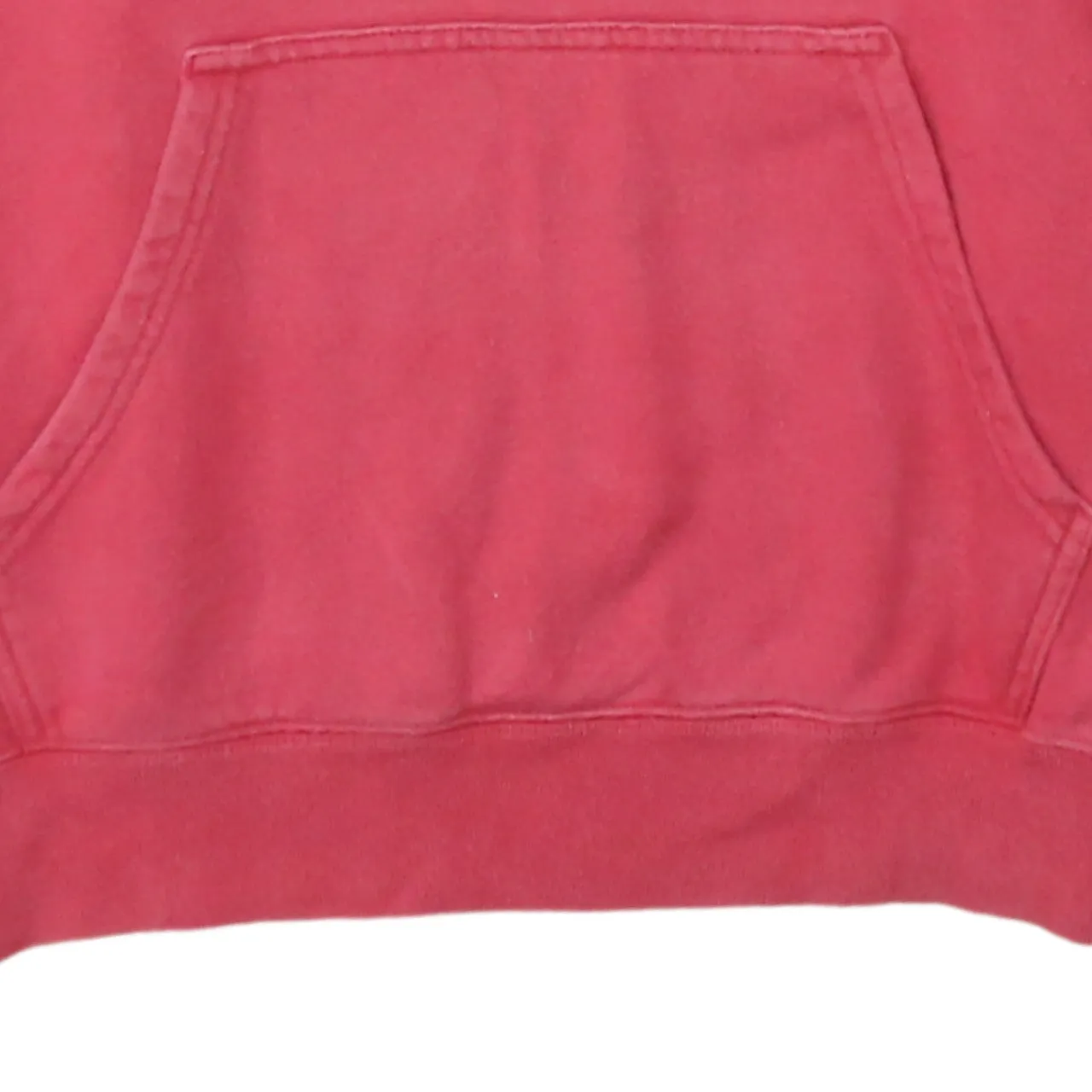 Champion Faded Red Hoodie Women’s Large Embroidered Chest Logo Front Pocket Pullover Sweatshirt sold by Vintage Club product image thumbnail 4