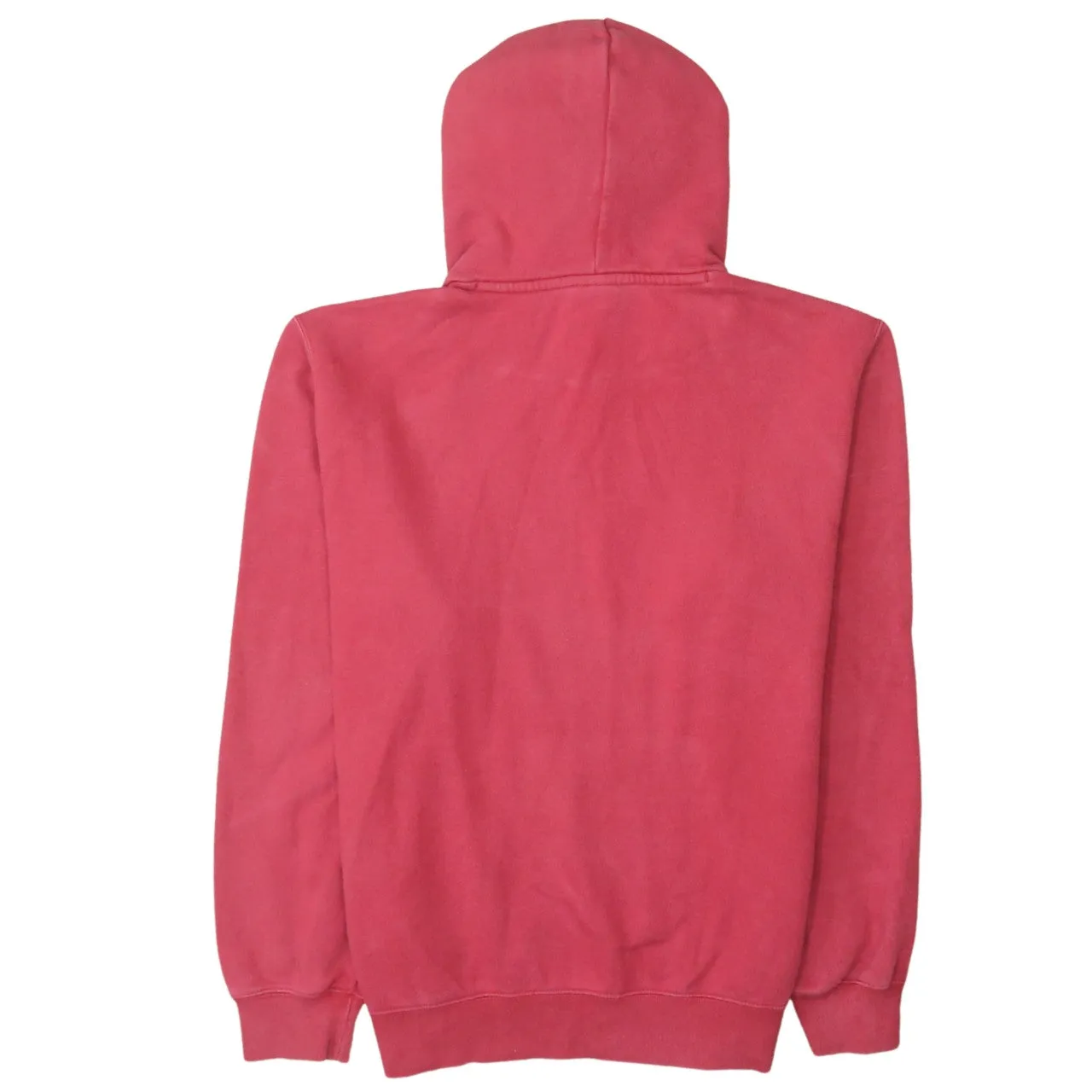 Champion Faded Red Hoodie Women’s Large Embroidered Chest Logo Front Pocket Pullover Sweatshirt sold by Vintage Club product image thumbnail 2