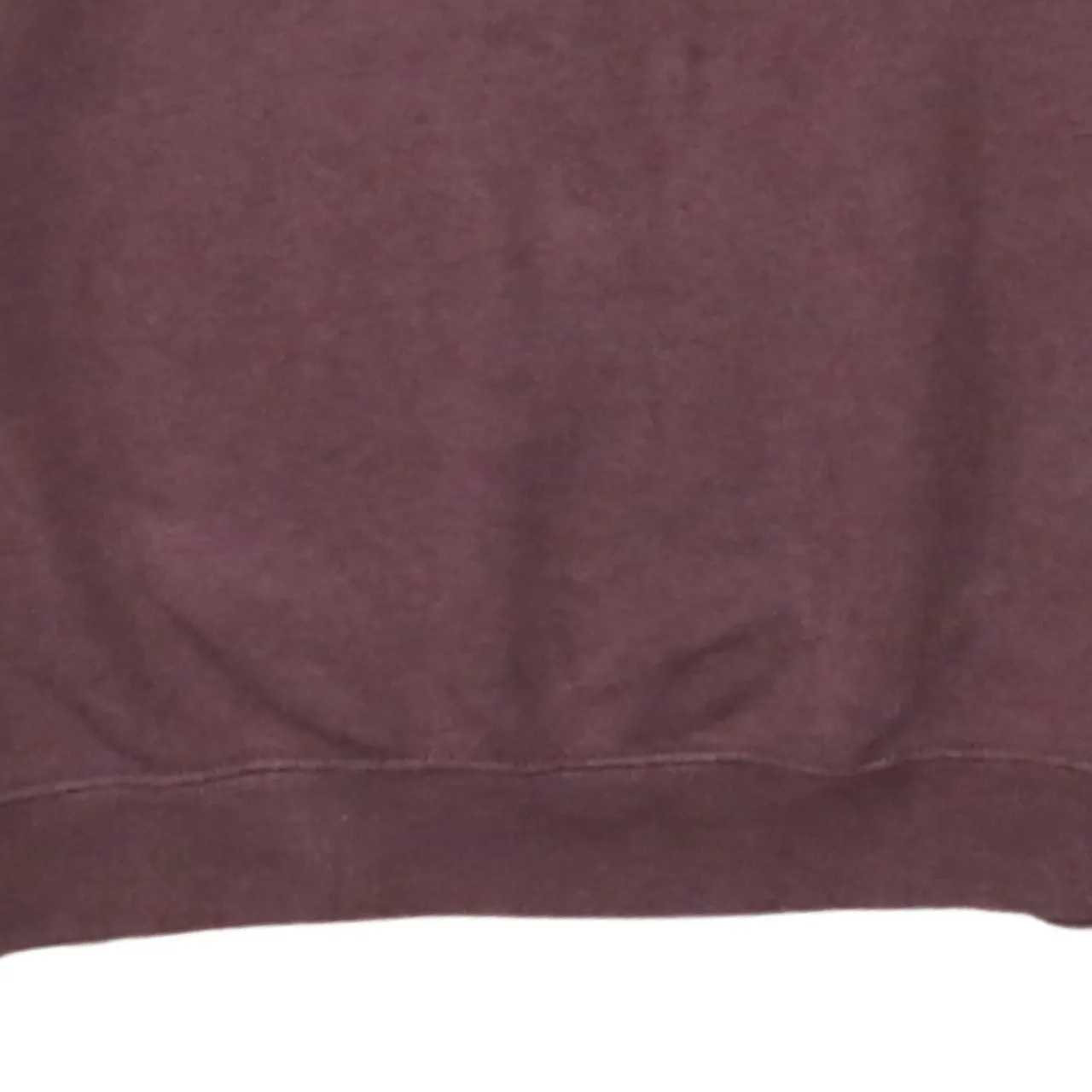 Nike Burgundy Red Sweatshirt Men's Small Printed Logo Crewneck Pullover Fleece Top sold by Vintage Club product image thumbnail 4