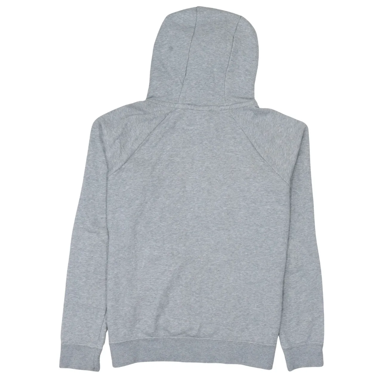 Nike Grey Pullover Hoodie Men’s Medium Printed Swoosh Logo Front Pouch Sweatshirt sold by Vintage Club product image thumbnail 2