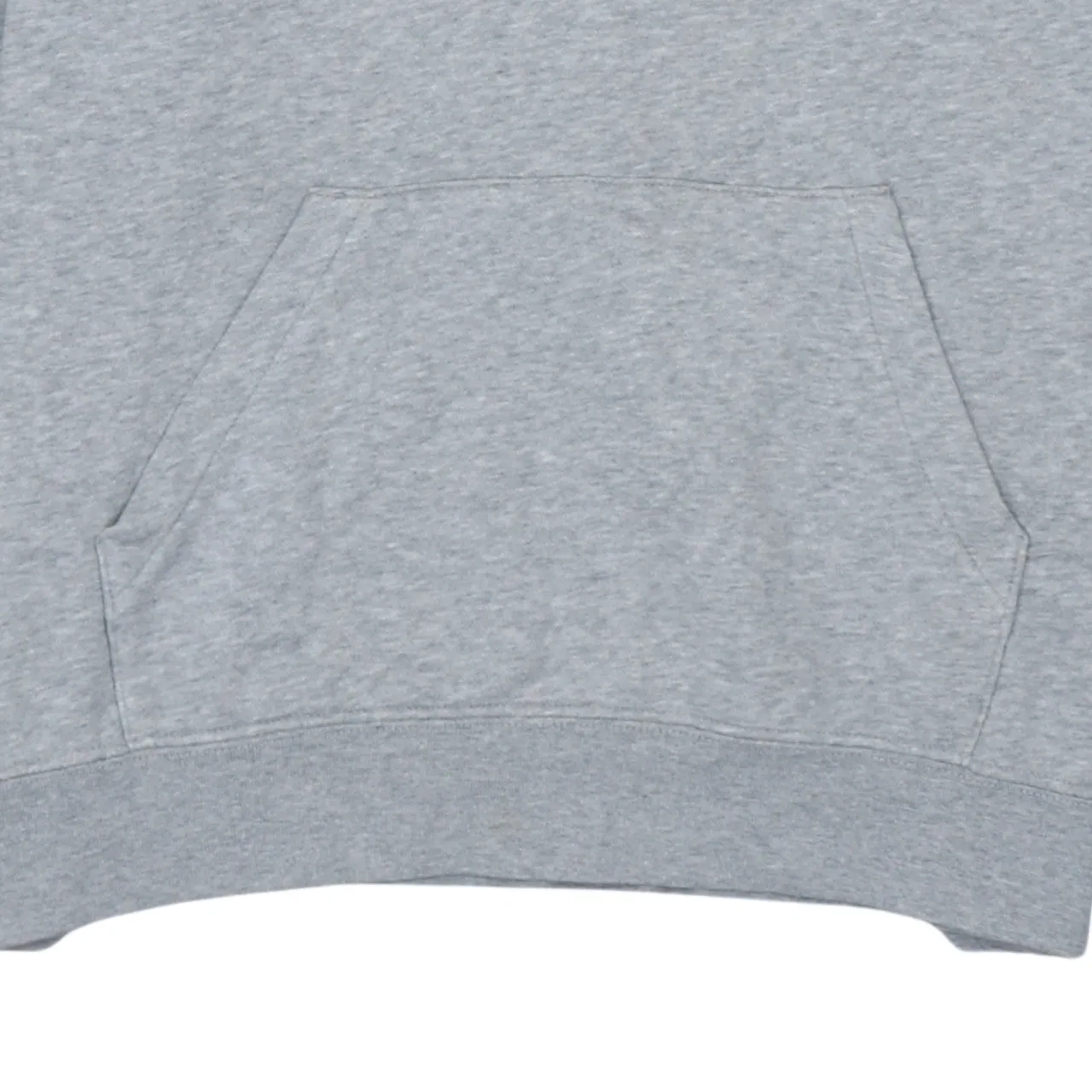 Nike Grey Pullover Hoodie Men’s Medium Printed Swoosh Logo Front Pouch Sweatshirt sold by Vintage Club product image thumbnail 4