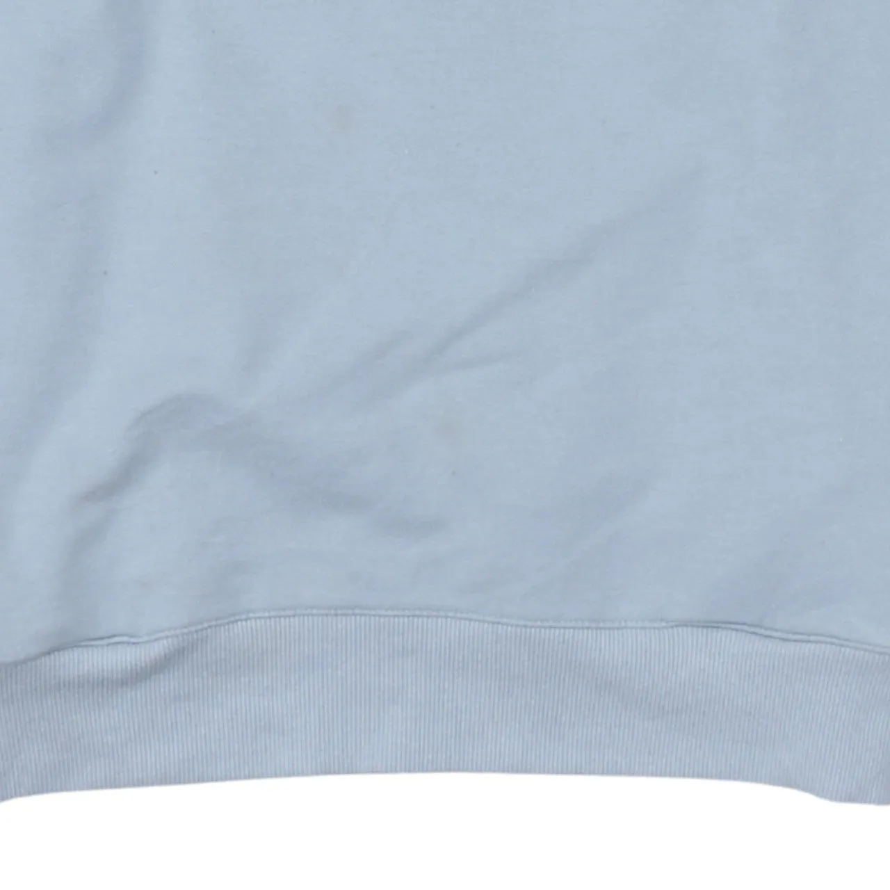 Fila Light Blue Sweatshirt Women’s Large Embroidered Chest Logo Ribbed Cuffs Pullover Top sold by Vintage Club product image thumbnail 4
