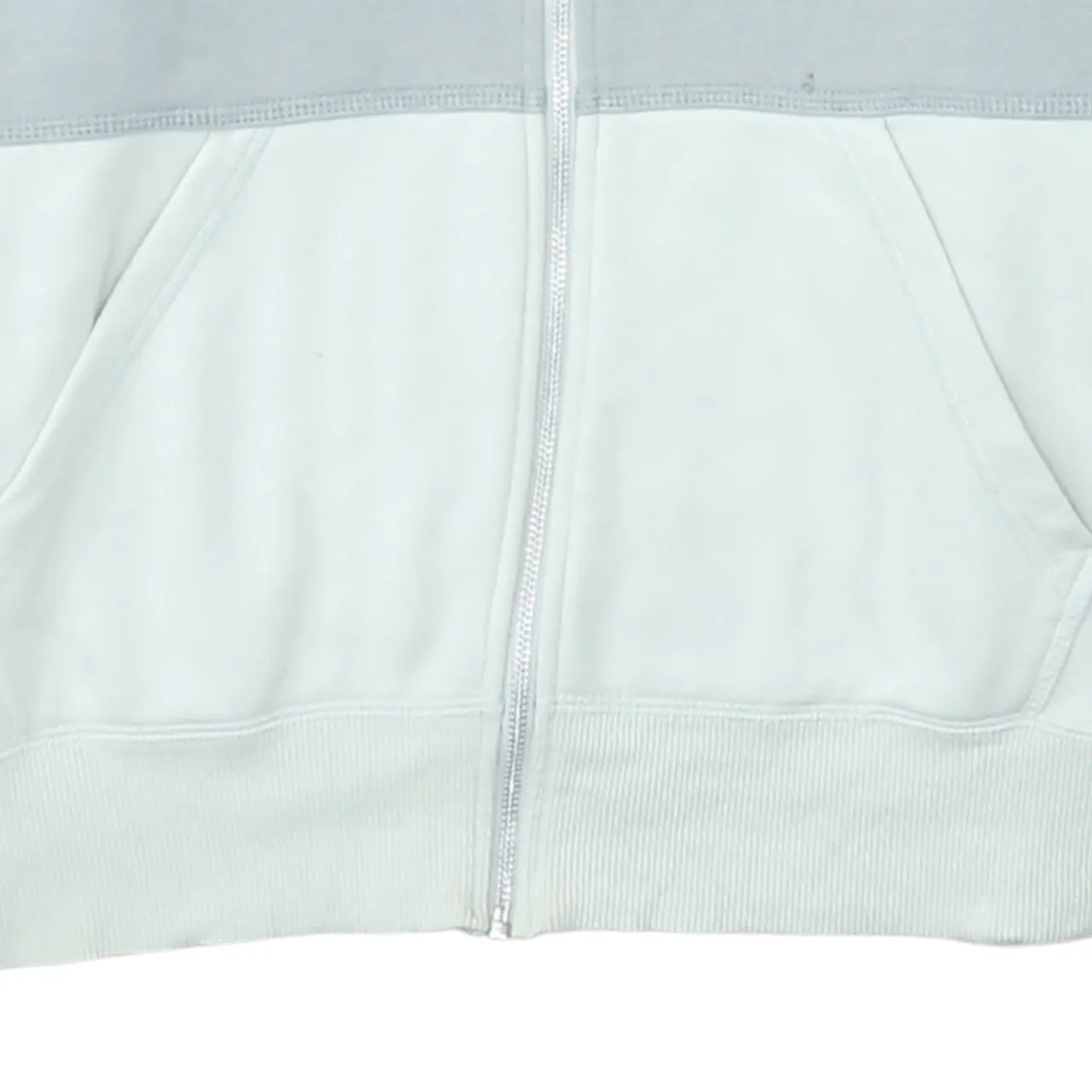 Nike Grey Colour Block Full Zip Hoodie Men’s XLarge Embroidered Swoosh Pockets Sweatshirt sold by Vintage Club product image thumbnail 4