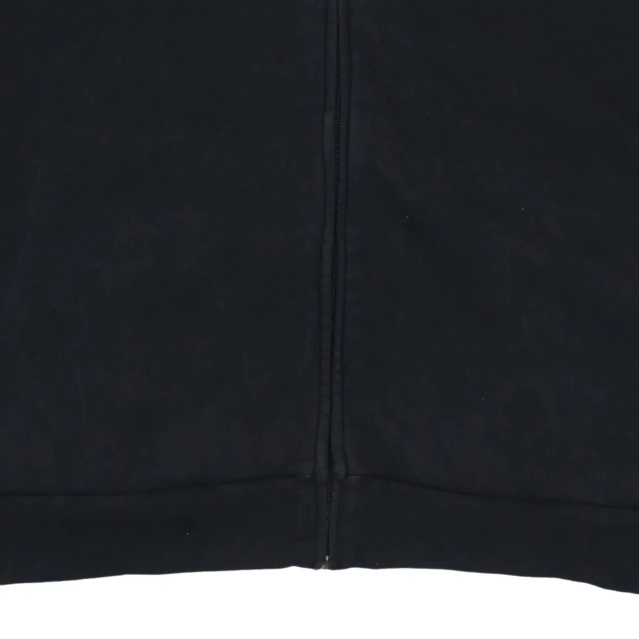Adidas Black Hoodie Women’s XLarge Full Zip Three Stripe Sleeves Embossed Logo Sweatshirt sold by Vintage Club product image thumbnail 4