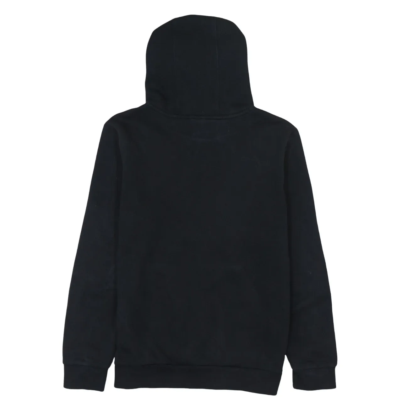 Adidas Black Hoodie Women’s Large Embroidered Logo Front Pocket Pullover Sweatshirt sold by Vintage Club product image thumbnail 2