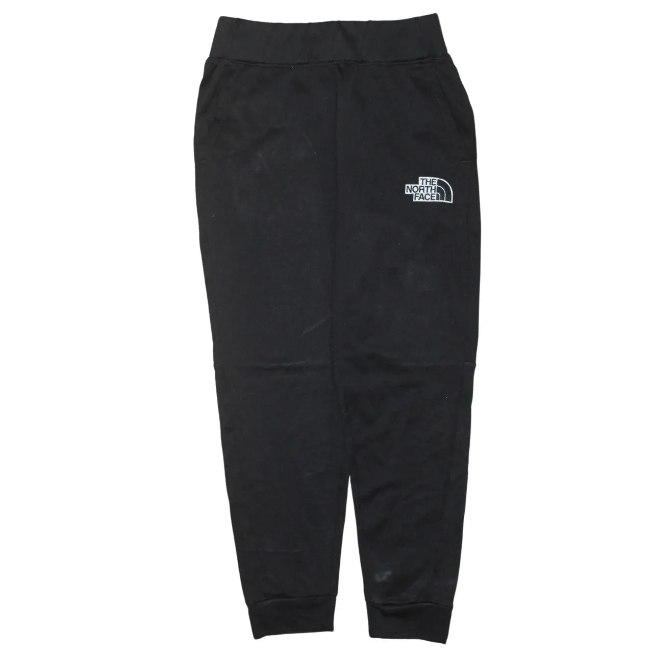 The North Face Black Joggers Men’s Small Embroidered Logo Elastic Waist Cuffed Sweatpants sold by Vintage Club