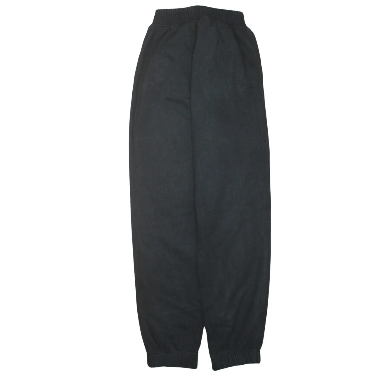 Nike Black Joggers Women’s Medium Elasticated Waist Cuffed Hem Small Swoosh Sweatpants sold by Vintage Club