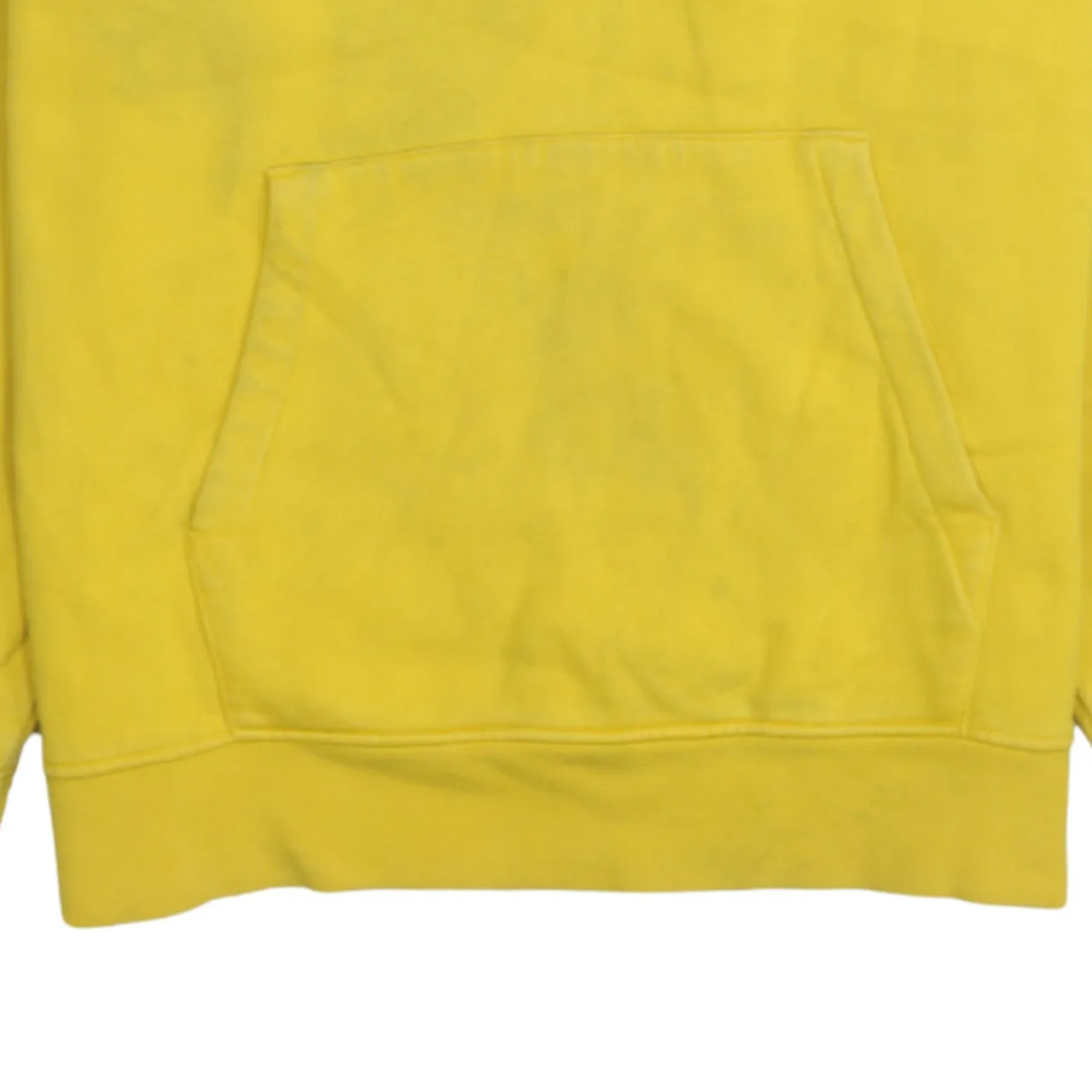 Champion Yellow Hoodie Men’s XSmall Tape Logo Sleeves Printed Chest Pullover Sweatshirt sold by Vintage Club product image thumbnail 4