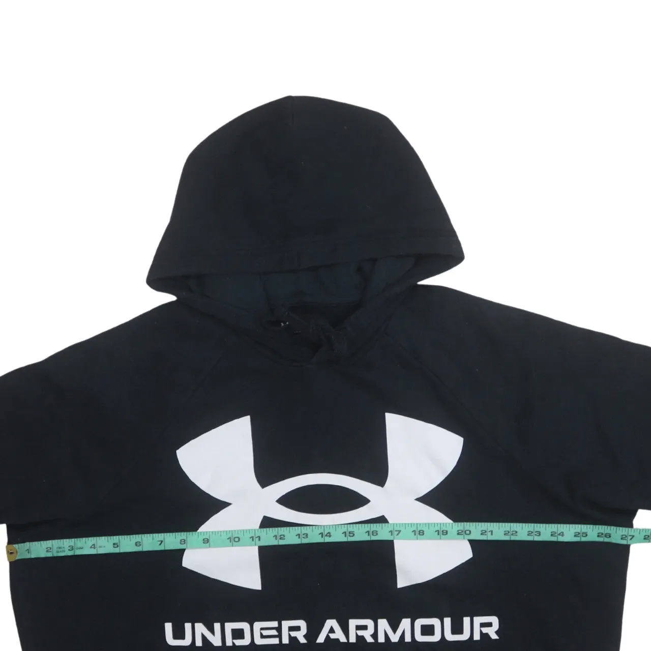 Under Armour Black Hoodie Men's XLarge Printed Logo Front Pouch Fleece Pullover Sweatshirt sold by Vintage Club product image thumbnail 5
