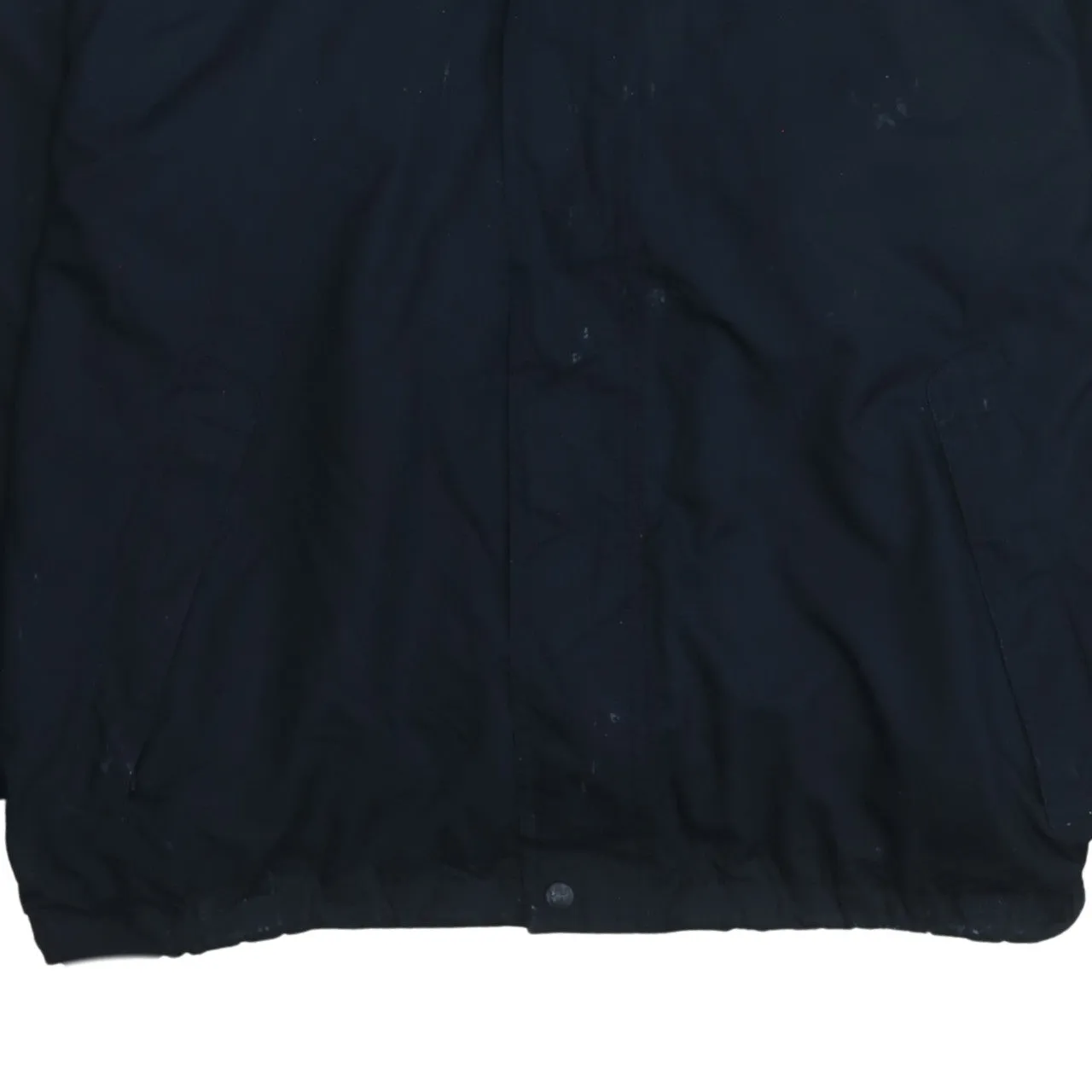 Helly Hansen Navy Blue Hooded Jacket Men's XLarge Embroidered HH Logo Zip Pockets Windbreaker sold by Vintage Club product image thumbnail 4