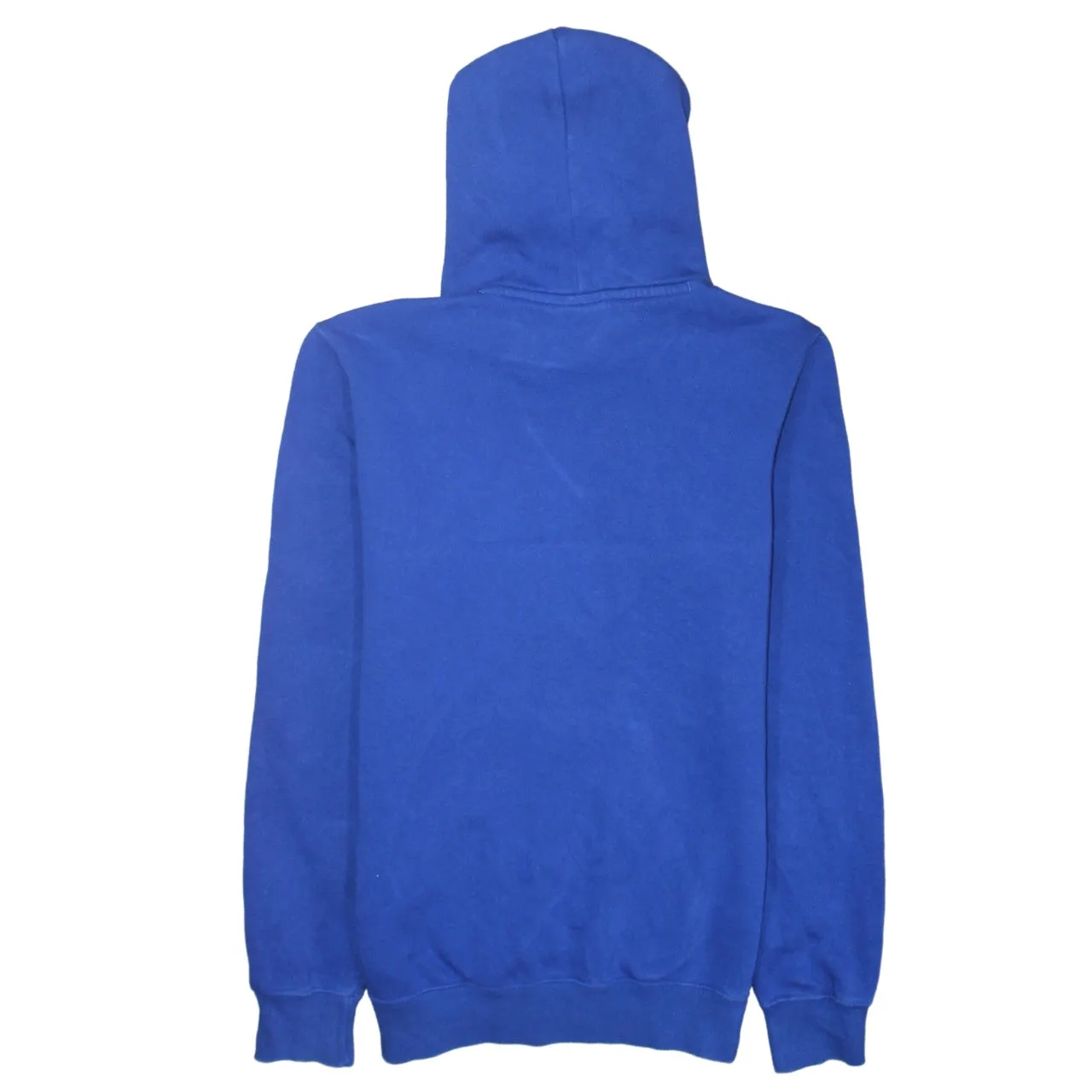 Champion Royal Blue Hoodie Women’s Medium Printed Script Logo Front Pocket Pullover Sweatshirt sold by Vintage Club product image thumbnail 2