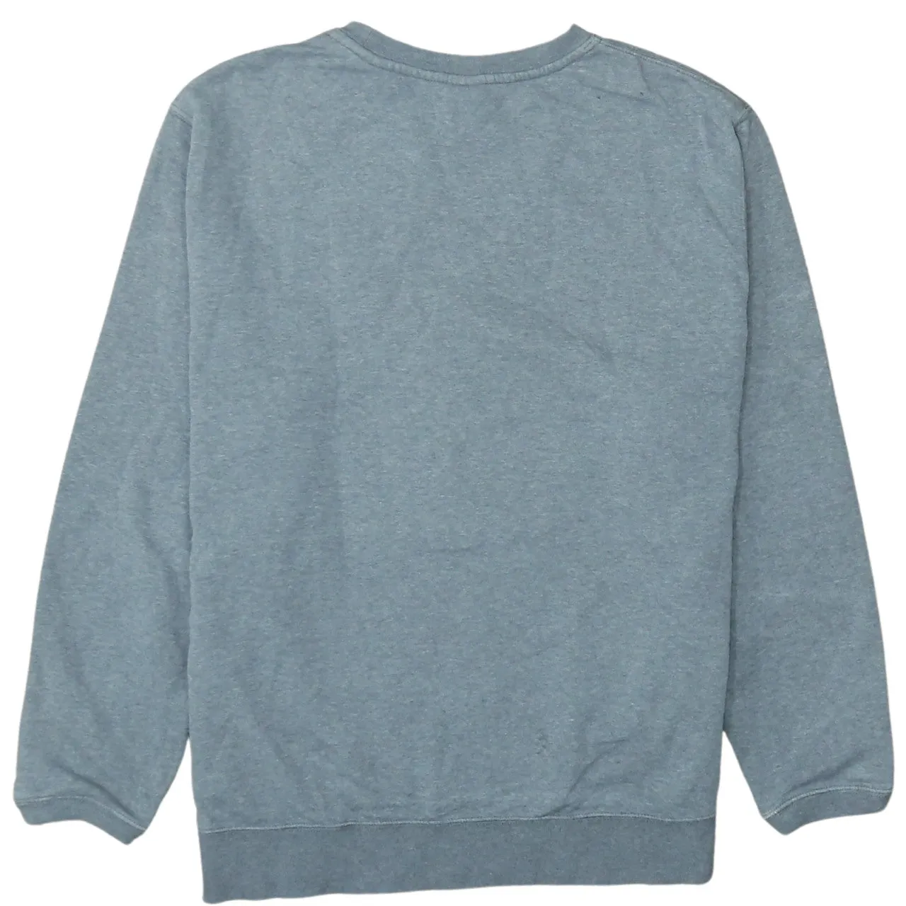 Nike Grey Sweatshirt Men’s XLarge Printed Chest Logo Ribbed Cuffs Crewneck Pullover Top sold by Vintage Club product image thumbnail 2