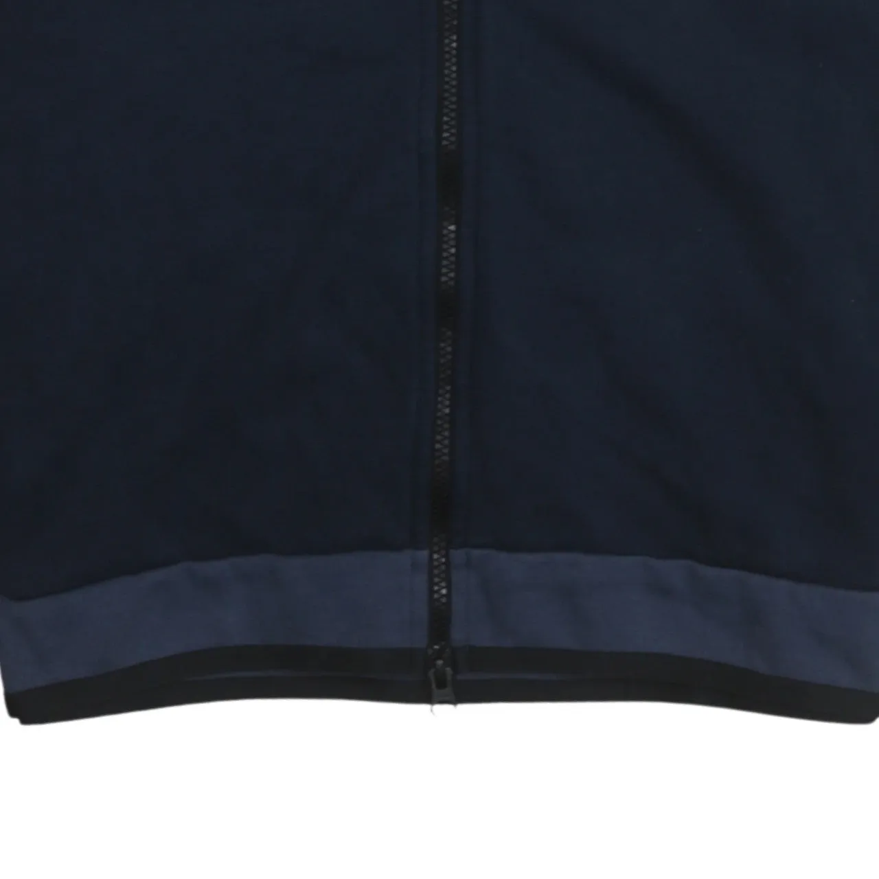 Nike Navy Blue Full Zip Hoodie Women’s Large Embroidered Logo Arm Zip Pocket Sweatshirt sold by Vintage Club product image thumbnail 4