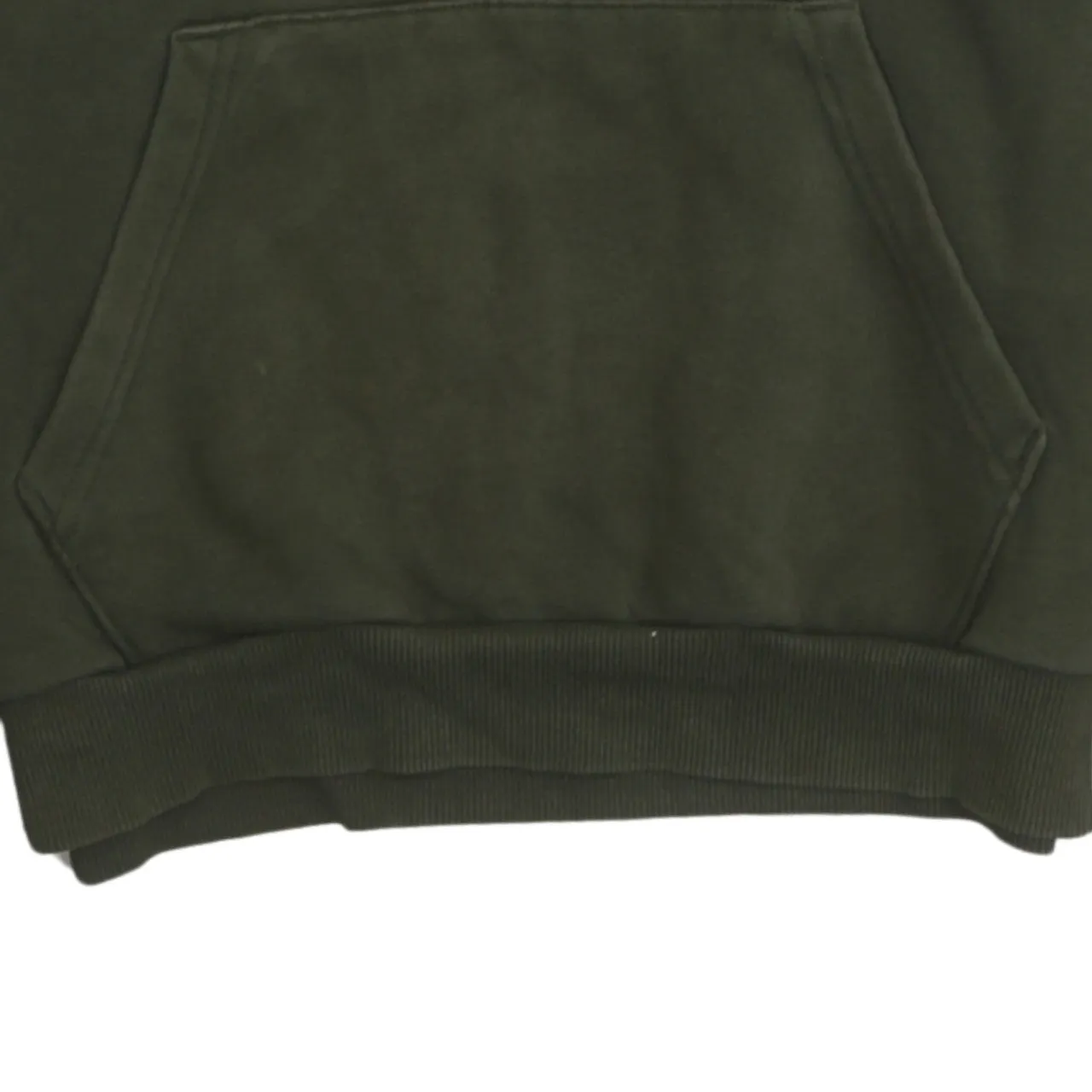 Puma Dark Khaki Hoodie Men's XSmall Printed Logo Front Pocket Pullover Sweatshirt sold by Vintage Club product image thumbnail 4