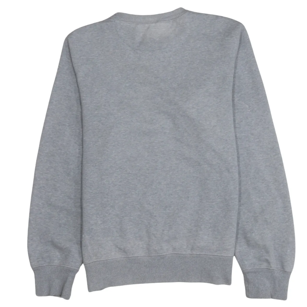 Nike Grey Crewneck Sweatshirt Men's Small Embroidered Swoosh Ribbed Cuffs Pullover sold by Vintage Club product image thumbnail 2