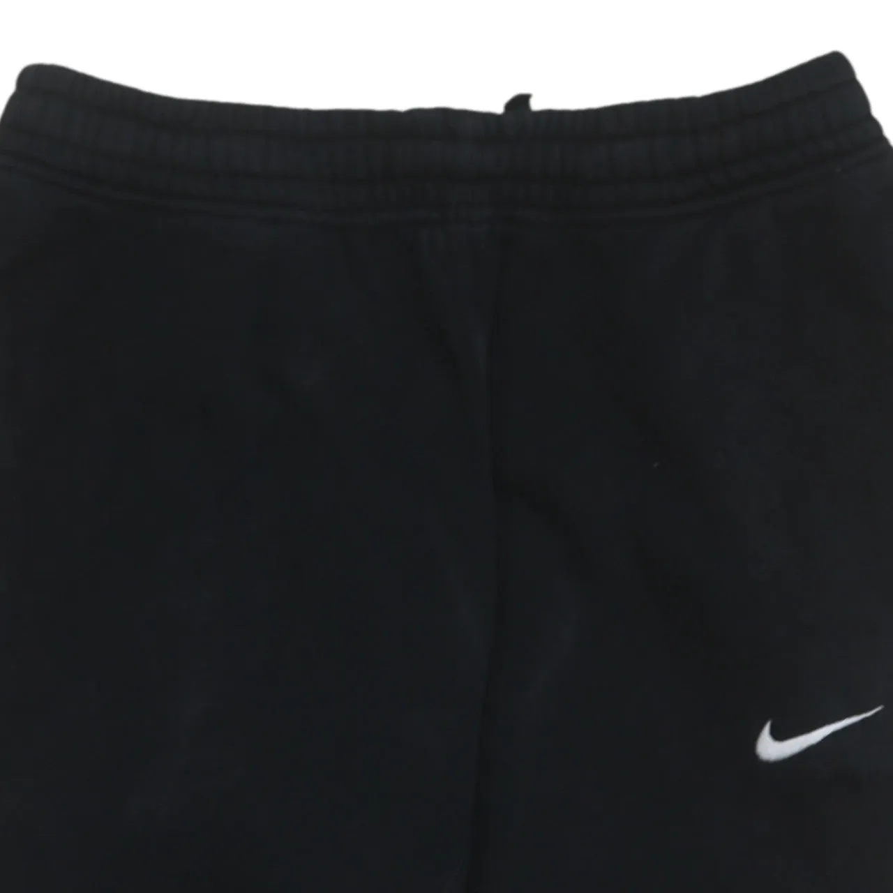 Nike Black Joggers Sweatpants Men’s Small Embroidered Swoosh Cuffed Hem Pockets Loungewear sold by Vintage Club product image thumbnail 3