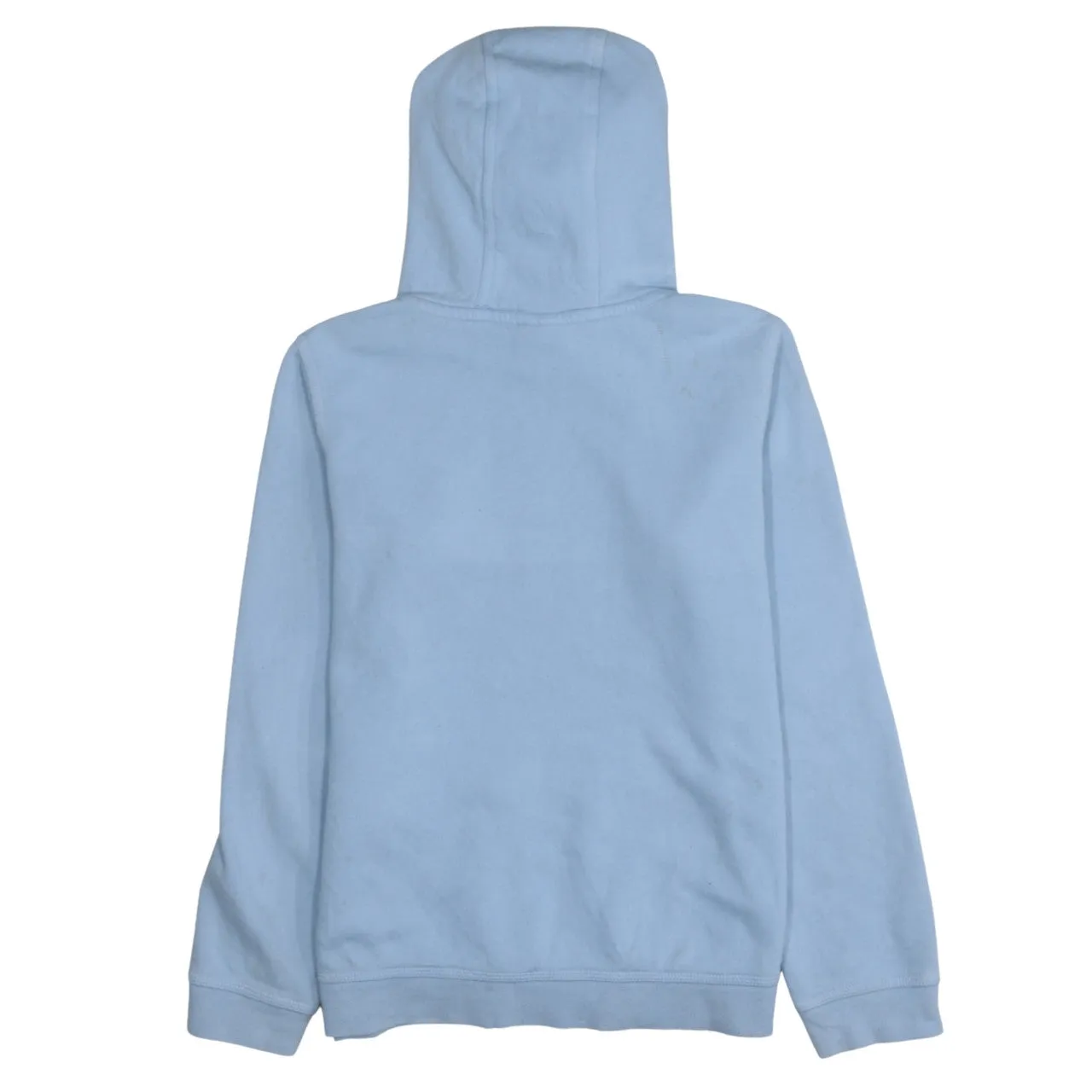 Nike Light Blue Hoodie Men's XLarge Printed Swoosh Logo Front Pocket Pullover Sweatshirt sold by Vintage Club product image thumbnail 2