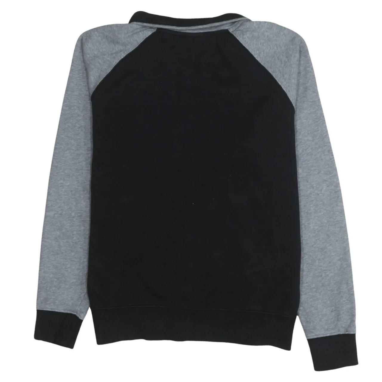 Nike Black Grey Full Zip Sweatshirt Women's XXLarge Embroidered Swoosh Pockets Pullover Top sold by Vintage Club product image thumbnail 2