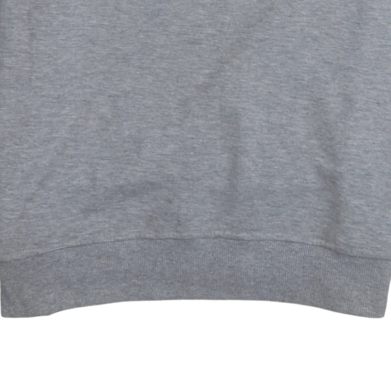 Napapijri Grey Sweatshirt Women's XLarge Printed Flag Logo Crewneck Pullover Fleece Top sold by Vintage Club product image thumbnail 4