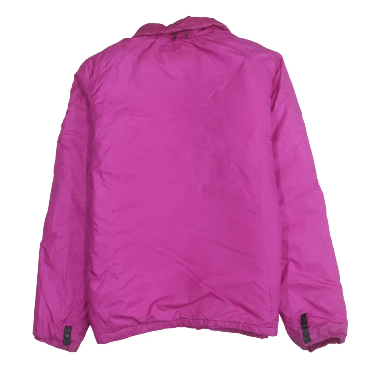 The North Face Pink Windbreaker Jacket Women's Medium Full Zip Embroidered Logo Pockets Outerwear sold by Vintage Club product image thumbnail 2