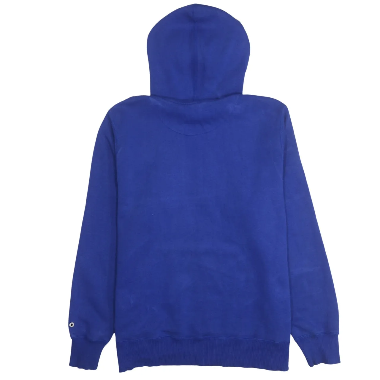 Nike Royal Blue Hoodie Women’s XLarge Printed Logo Front Pocket Pullover Sweatshirt sold by Vintage Club product image thumbnail 2