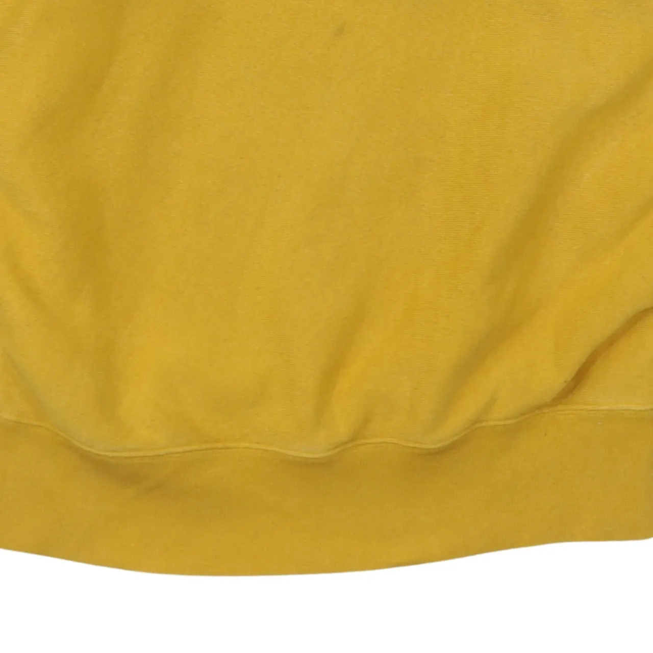 Champion Mustard Yellow Sweatshirt Men's Medium Embroidered Chest Logo Cuff Patch Pullover sold by Vintage Club product image thumbnail 4