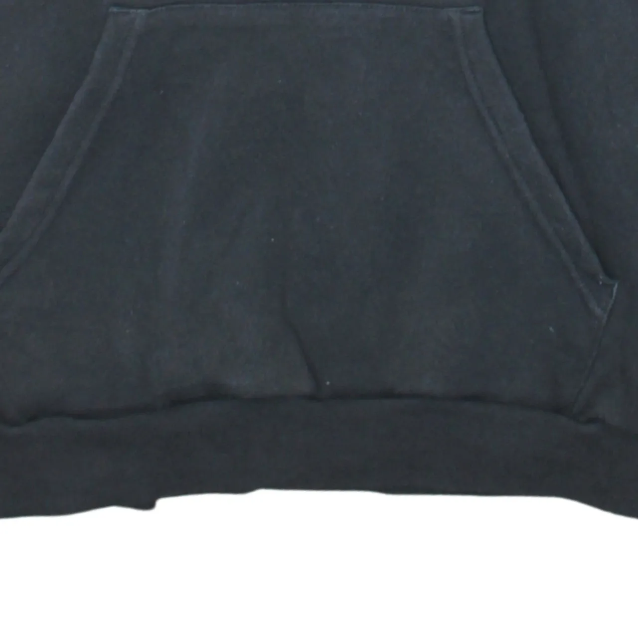 Adidas Black Hoodie Women’s Medium Trefoil Embroidered Logo Three Stripe Sleeves Pullover Sweatshirt sold by Vintage Club product image thumbnail 4