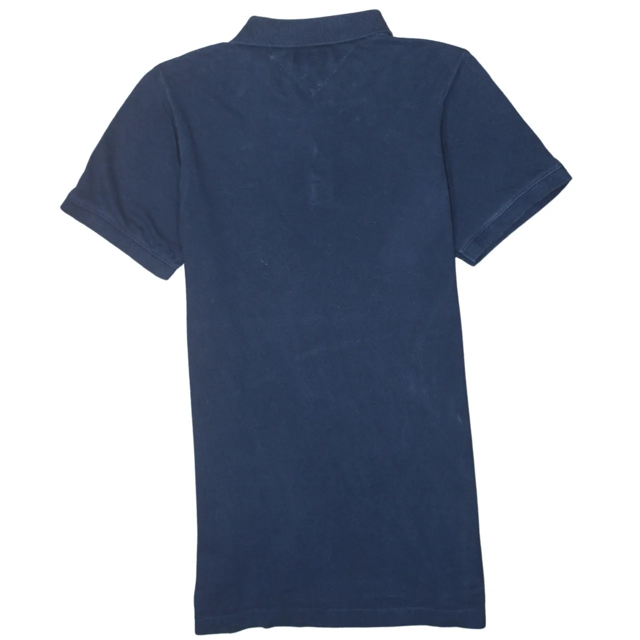 Tommy Jeans Navy Blue Polo Shirt Women’s XLarge Embroidered Flag Logo Short Sleeve Top sold by Vintage Club product image thumbnail 2