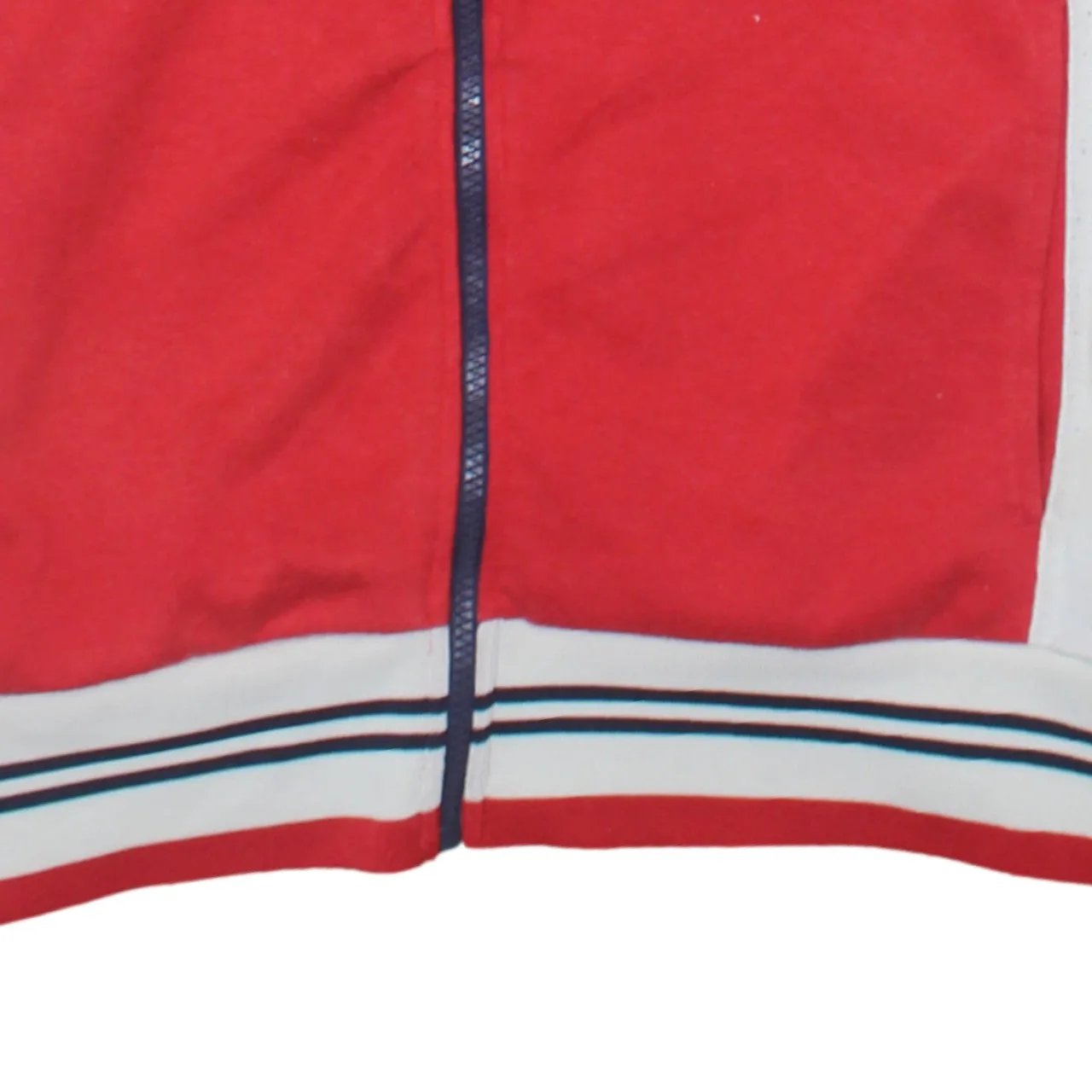 Fila Red White Track Jacket Men’s XLarge Embroidered Logo Stripe Rib Trim Zip Top sold by Vintage Club product image thumbnail 4