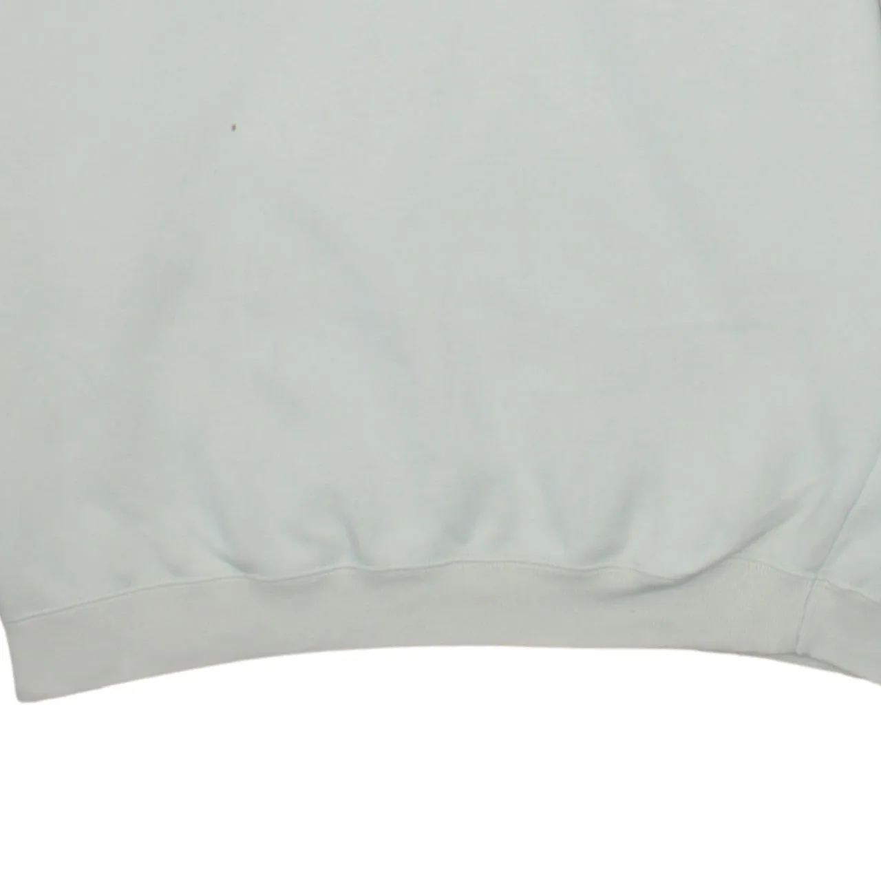 Nike Beige Cream Sweatshirt Men's Large V Neck Embroidered Swoosh Fleece Pullover Jumper sold by Vintage Club product image thumbnail 4