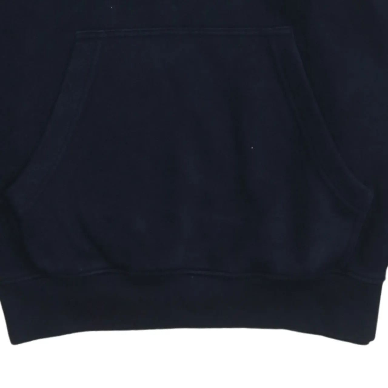 Champion Navy Blue Hoodie Women’s Medium Printed Script Logo Drawstring Pullover Sweatshirt sold by Vintage Club product image thumbnail 4