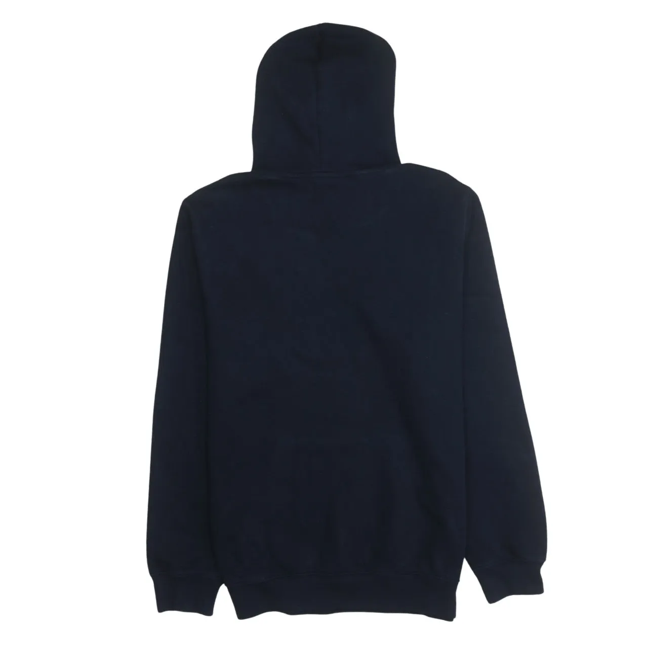 Champion Navy Blue Hoodie Women’s Medium Printed Script Logo Drawstring Pullover Sweatshirt sold by Vintage Club product image thumbnail 2