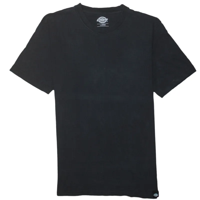 Dickies Faded Black T Shirt Women’s Large Small Logo Tag Casual Tee Top sold by Vintage Club
